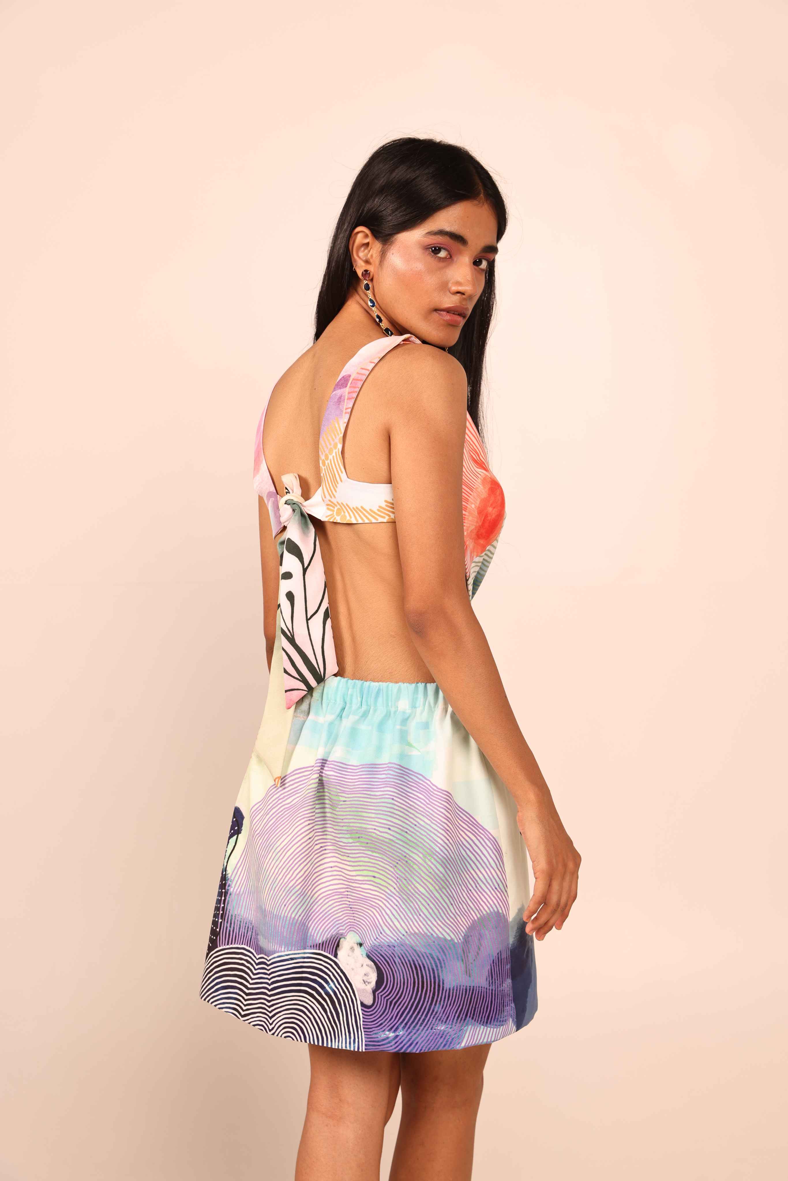 Ocean Oasis Neoprene Dress