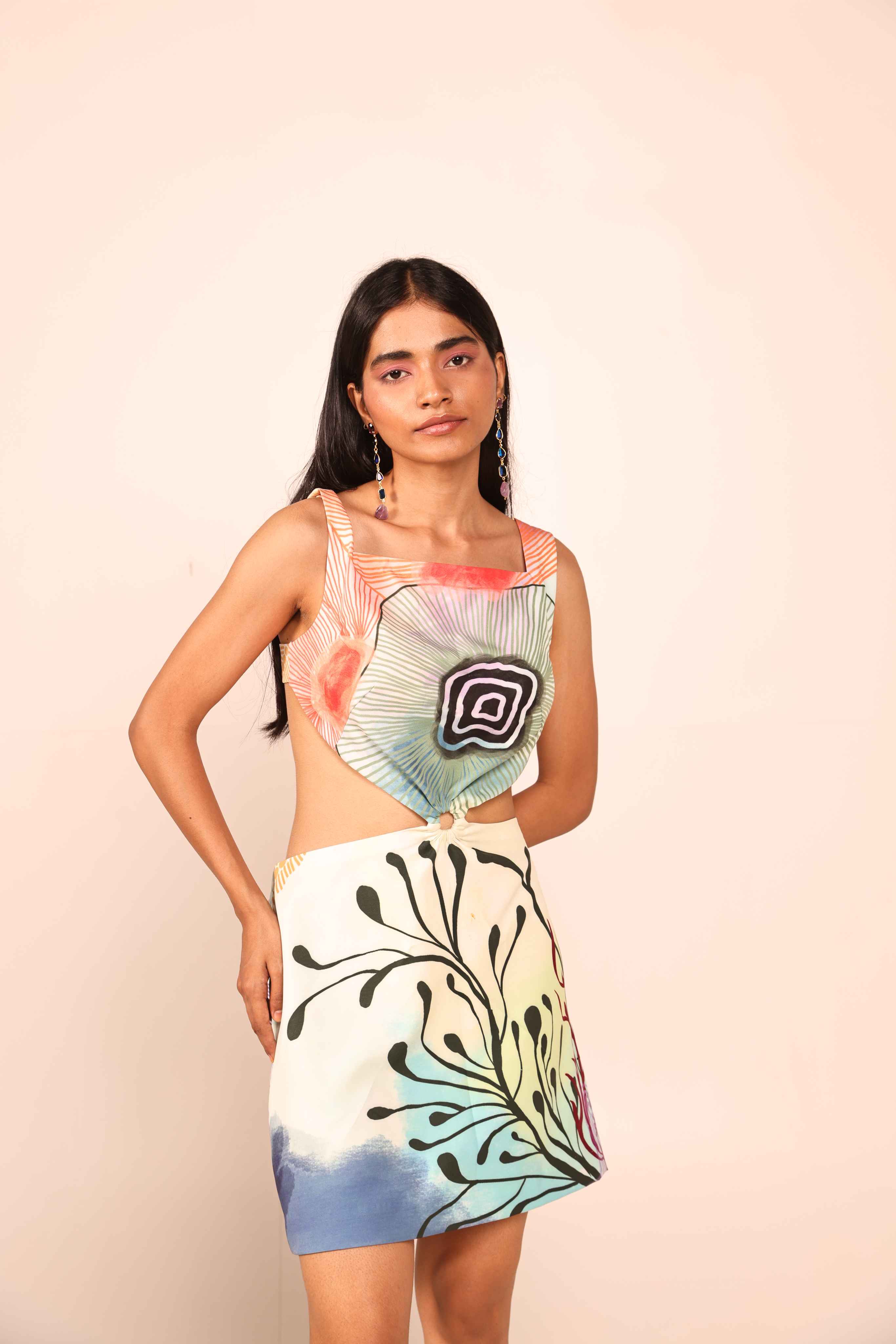 Ocean Oasis Neoprene Dress