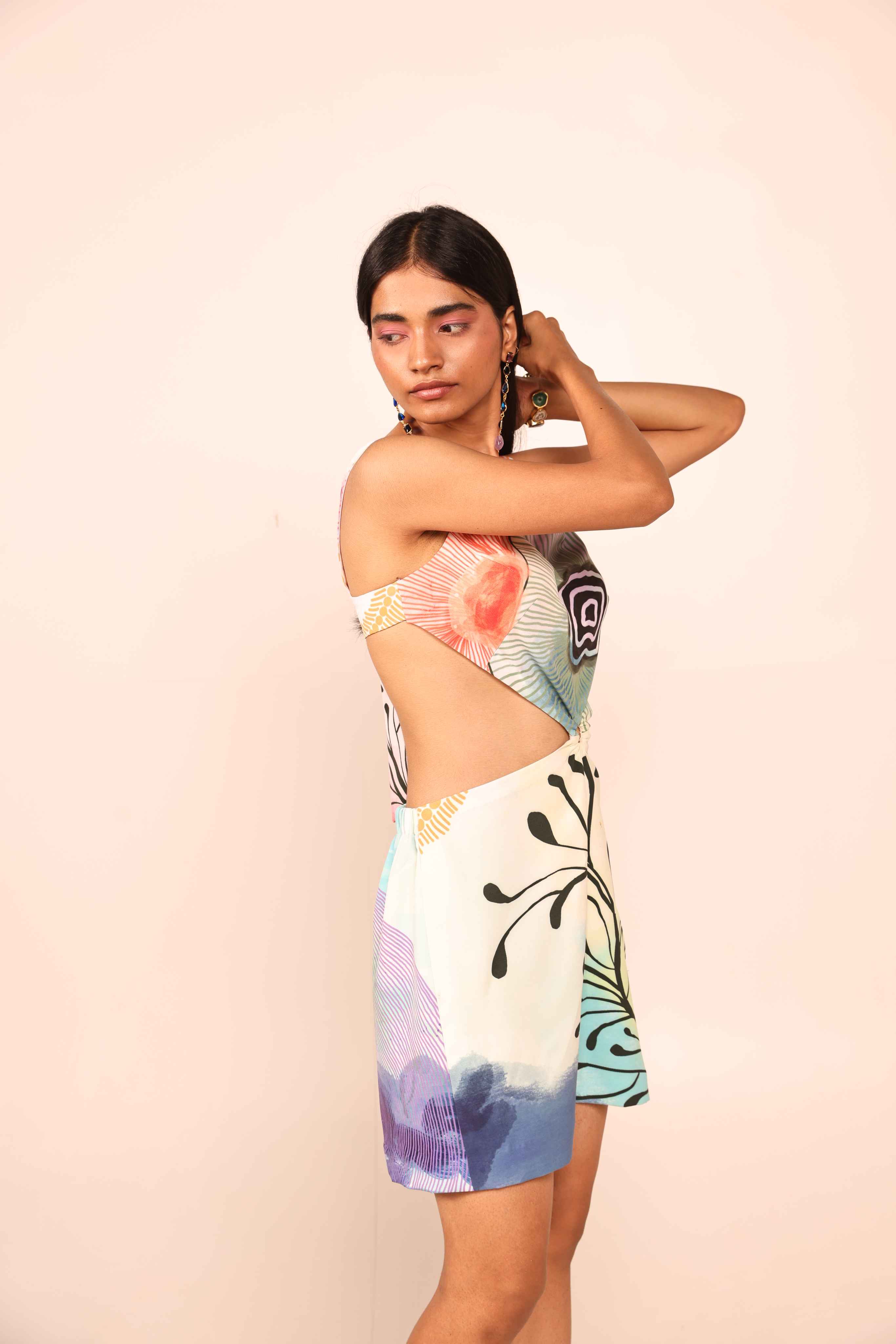 Ocean Oasis Neoprene Dress