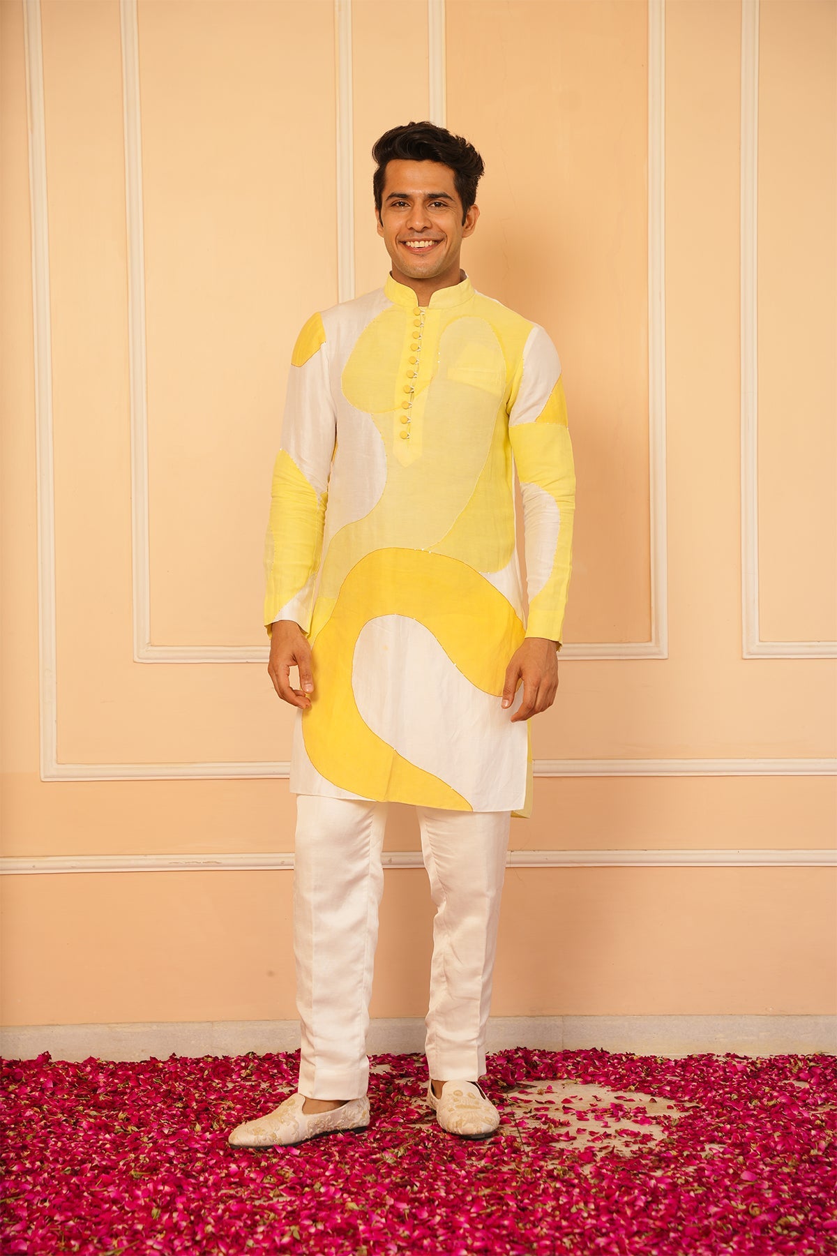 Veer Yellow Kurta