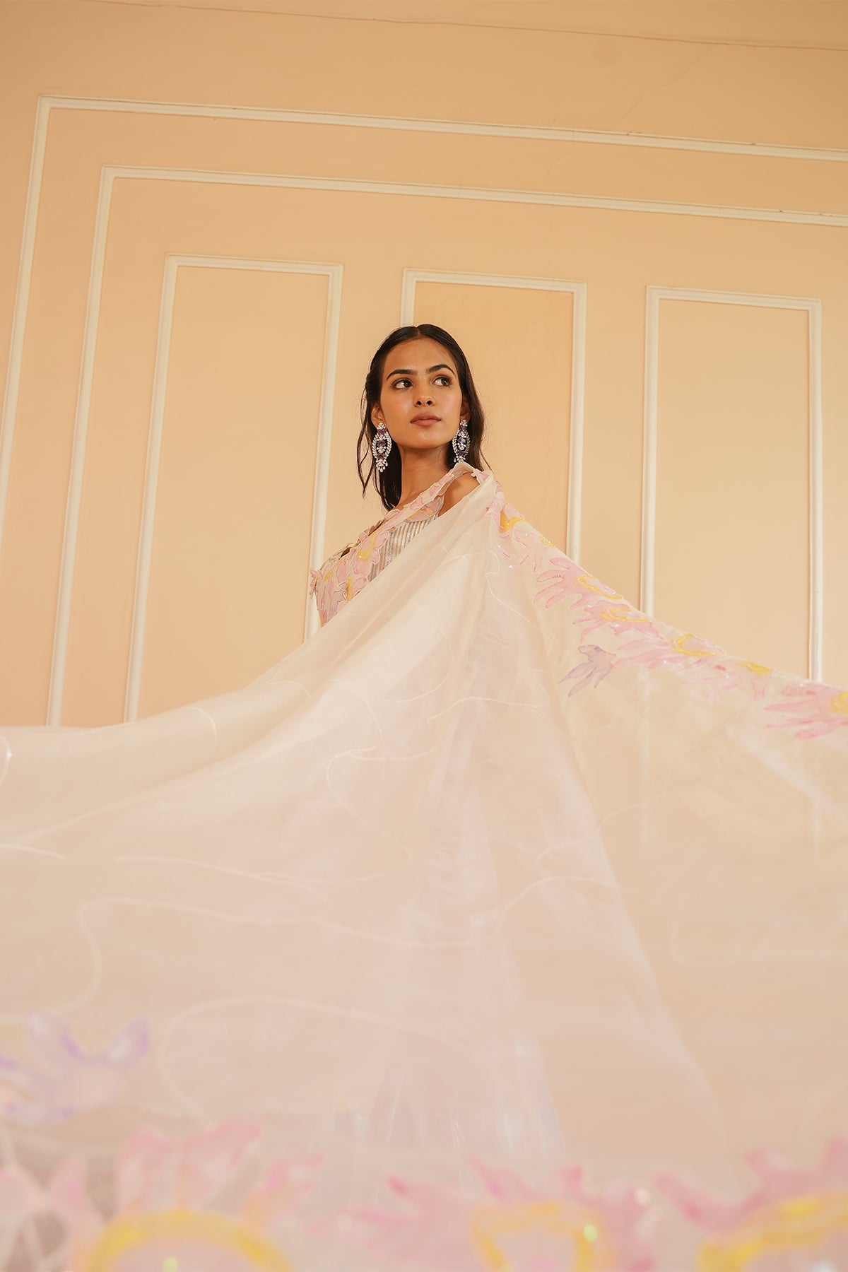 Kiara Handpainted Lehenga