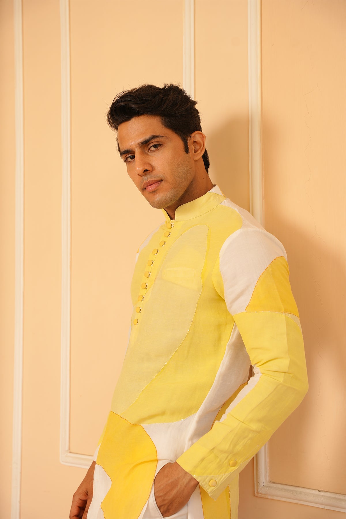 Veer Yellow Kurta