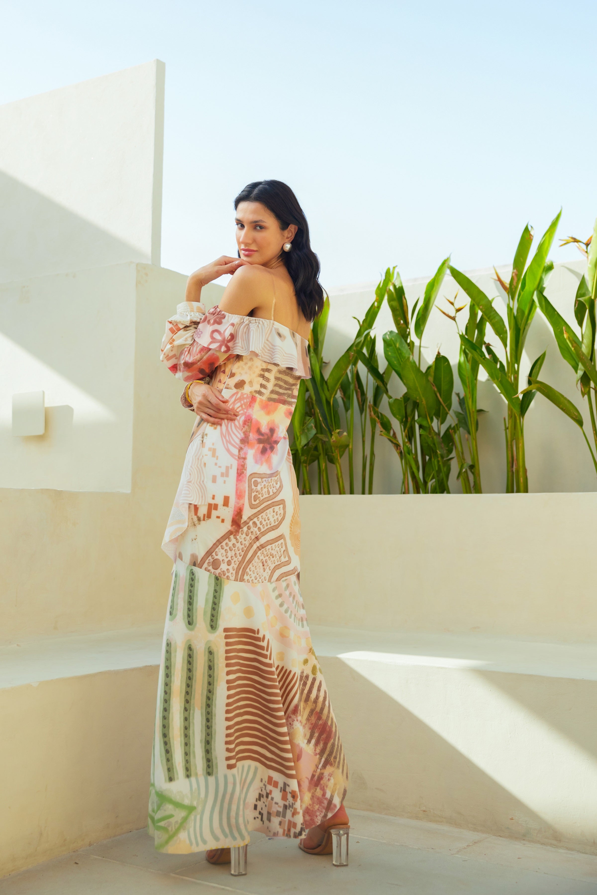 Mojave Melange Boho Dress