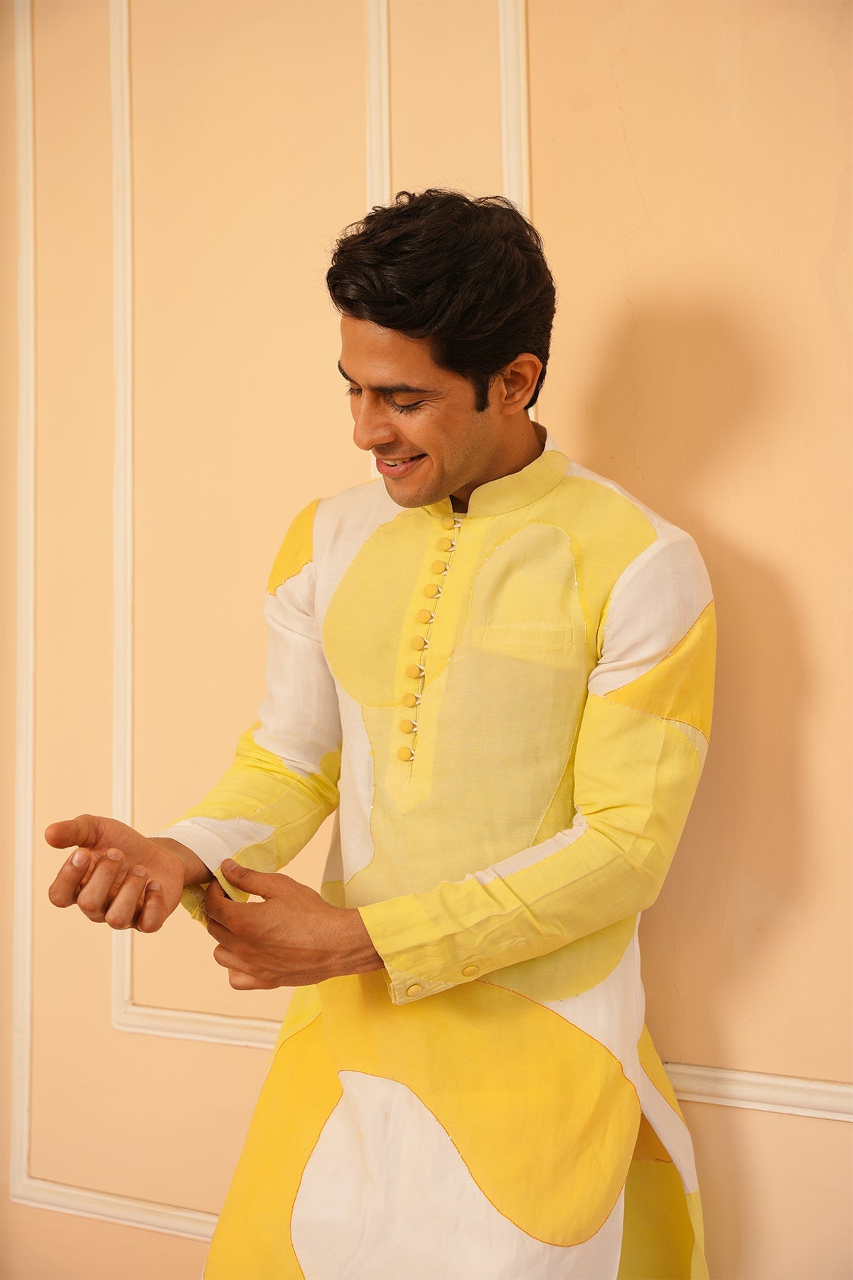 Veer Yellow Kurta