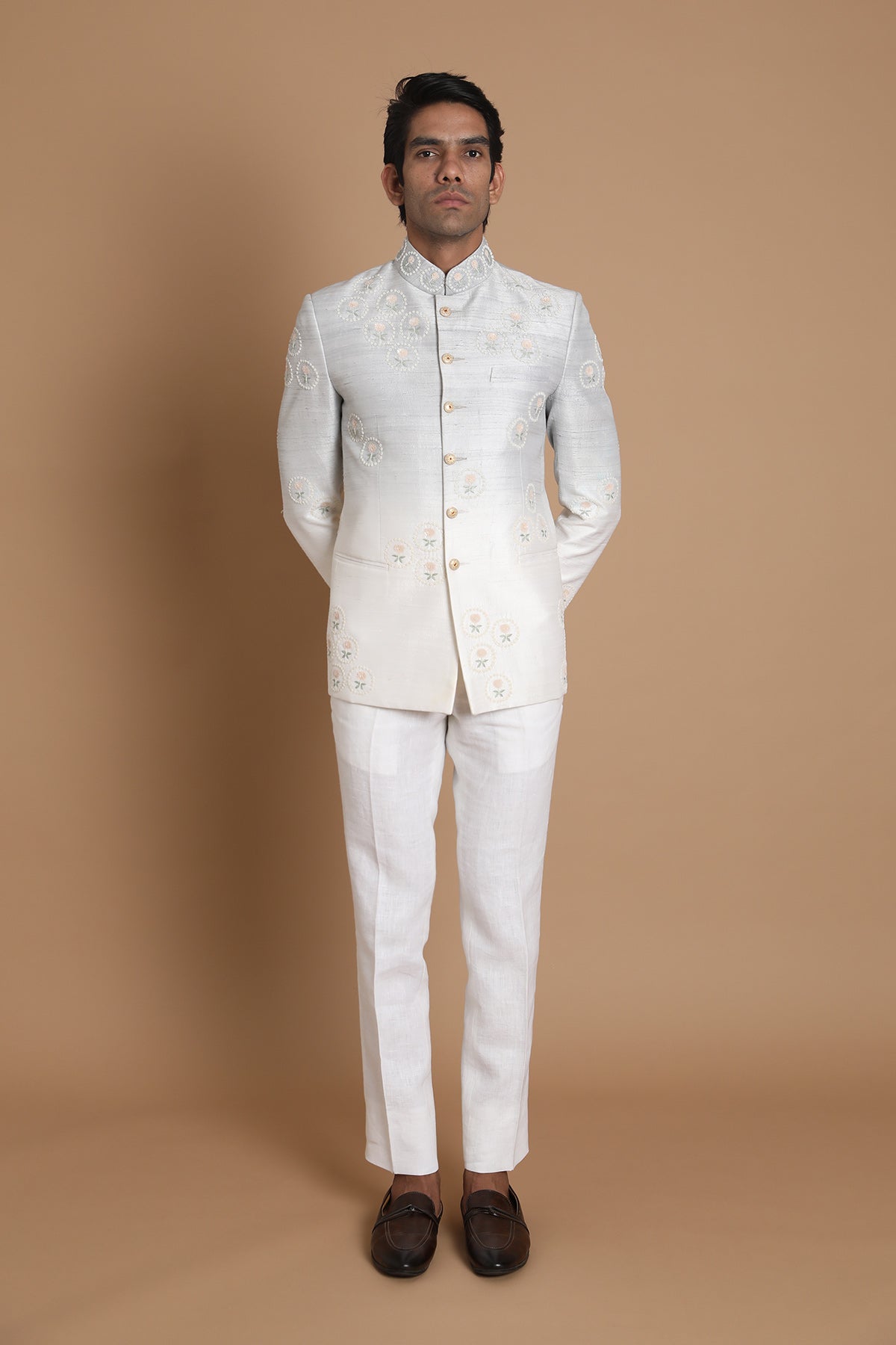 Silk Embroidered Jacket