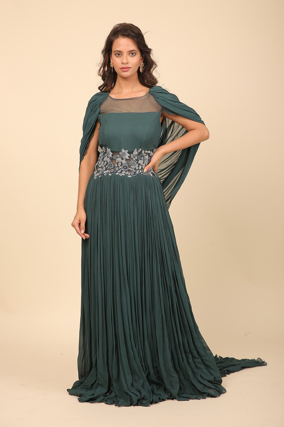 The Bottle Green Gown