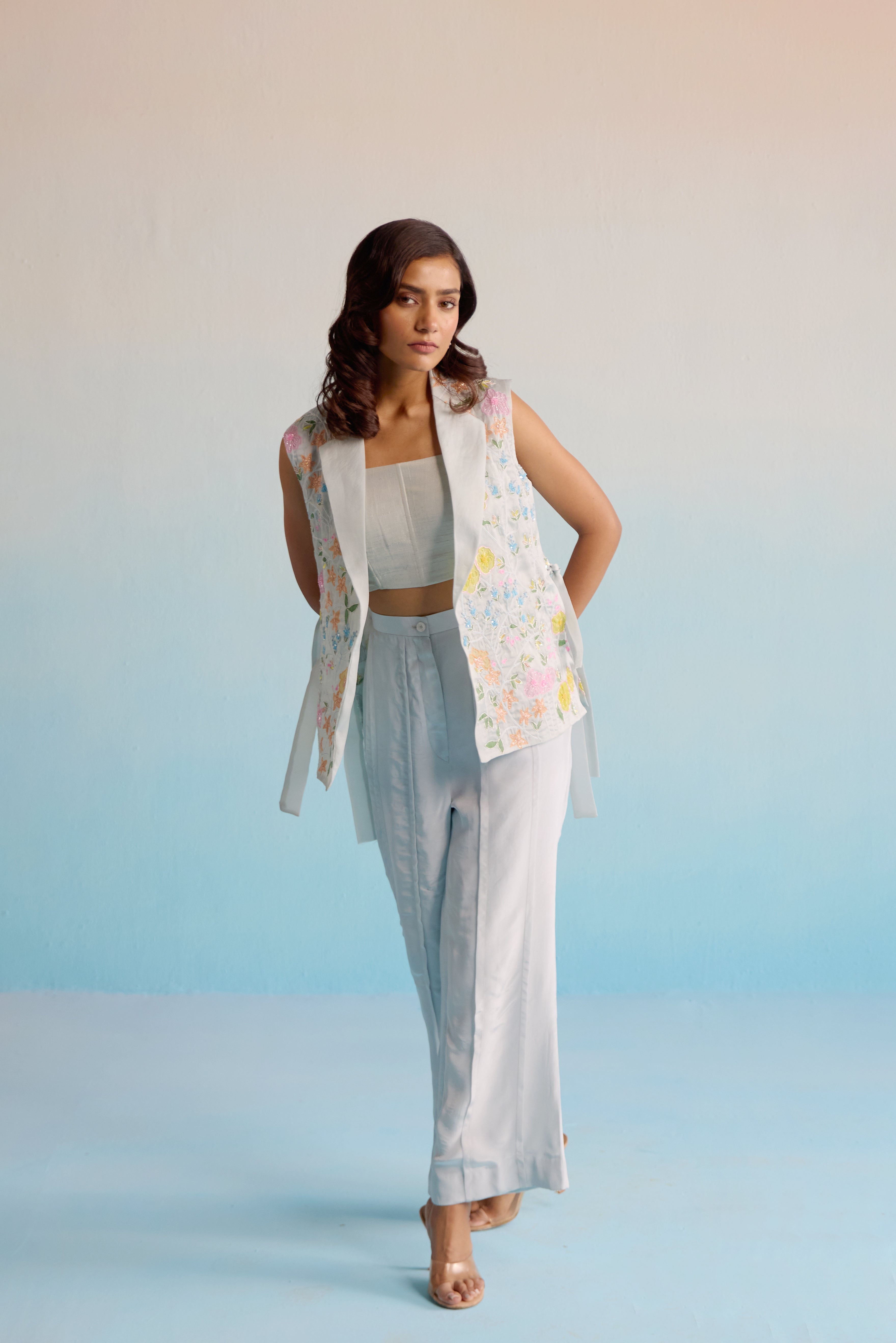 Lilou Organza Coord Set
