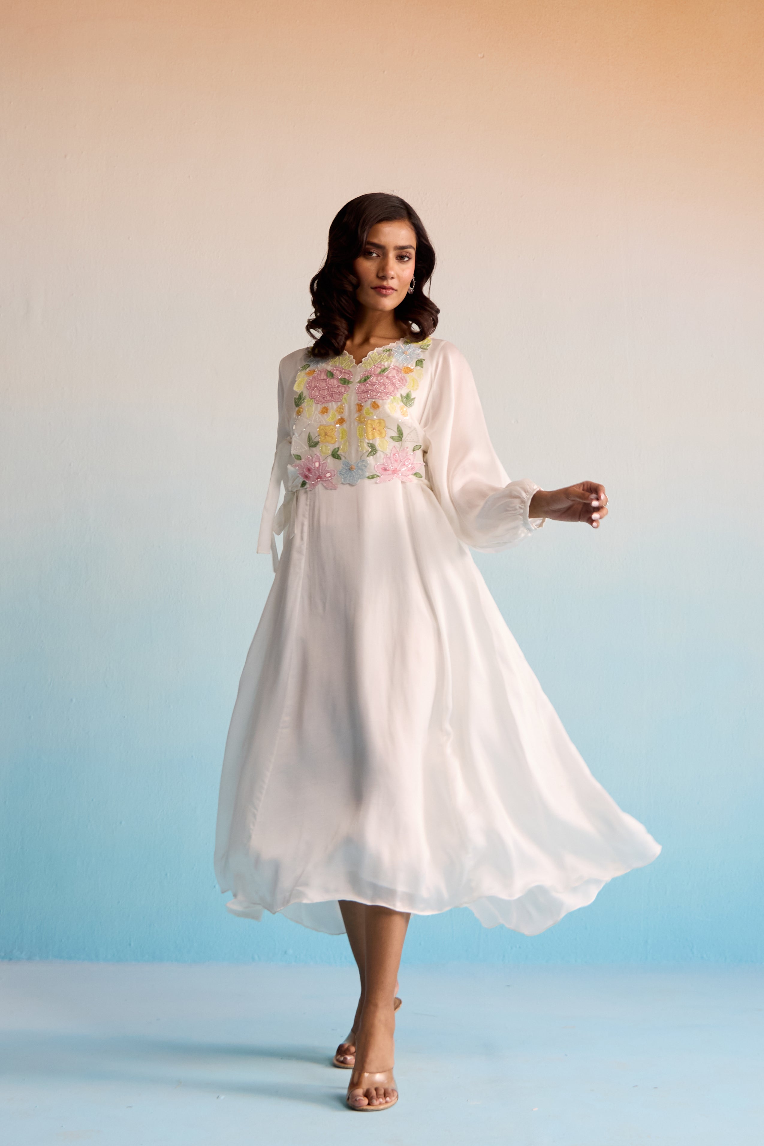 Kia Handpainted Dress