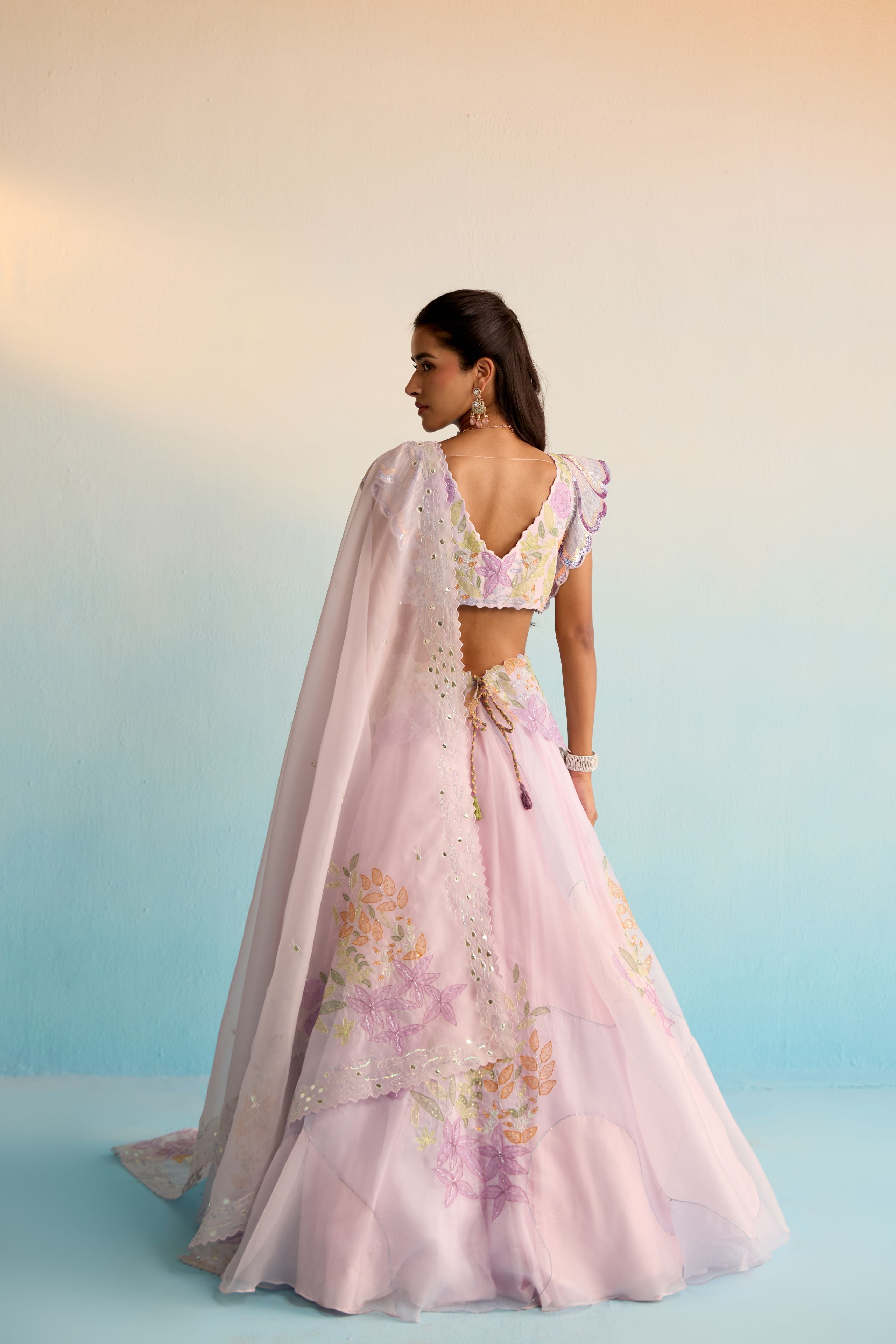 Sariyah Handpainted Lehenga