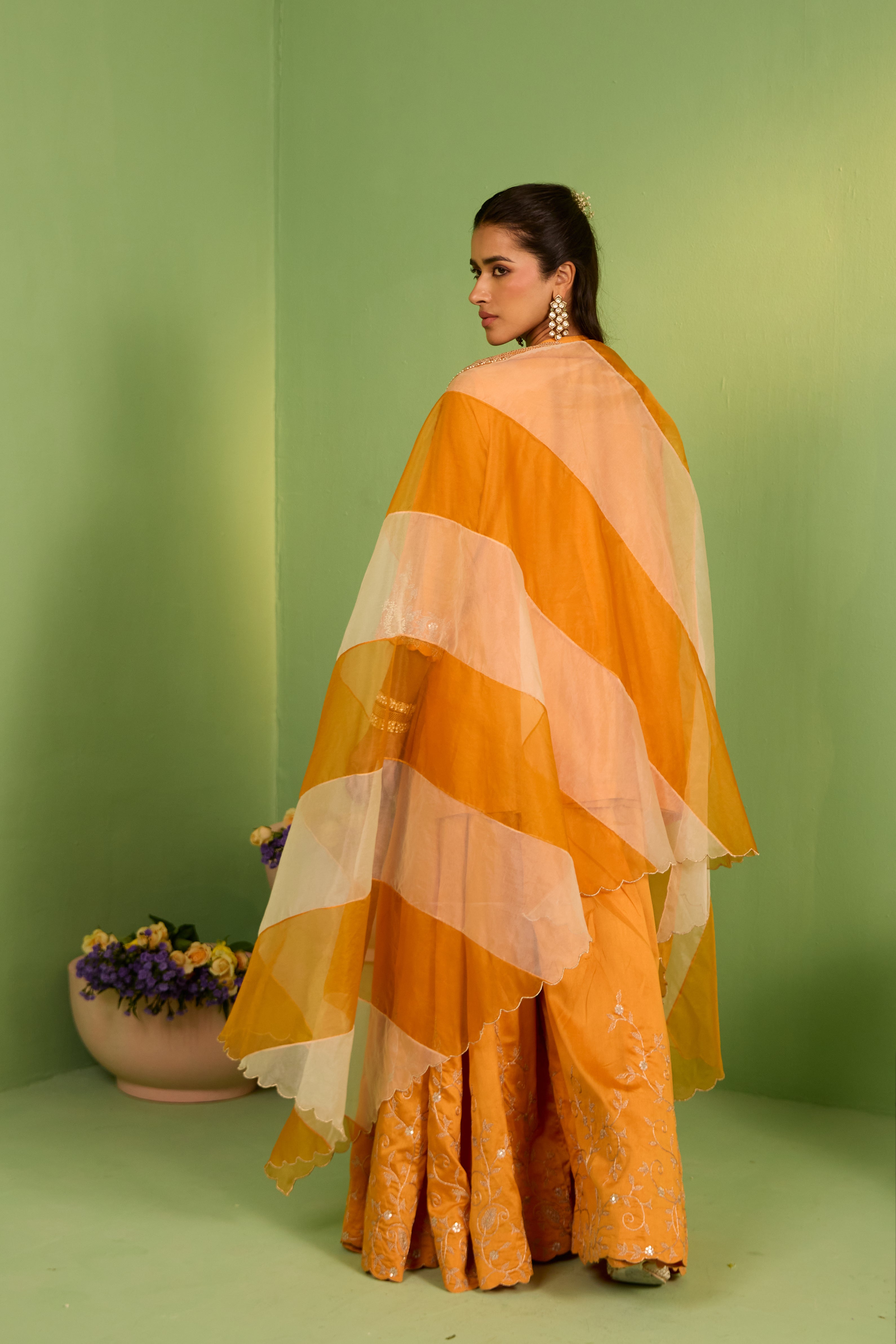 Saphira Chanderi Silk Sharara Set