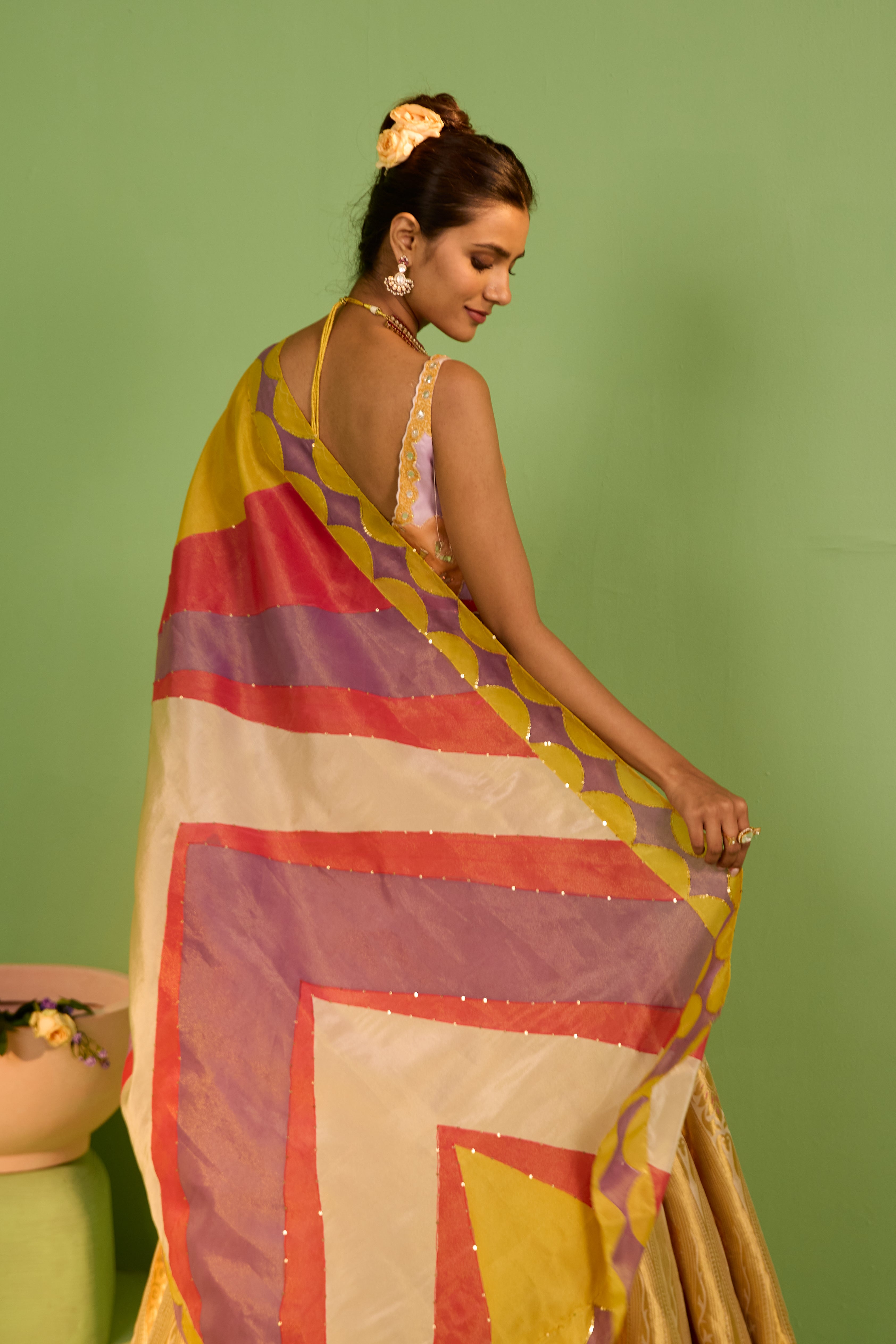 Noori Banarasi Silk Lehenga Set