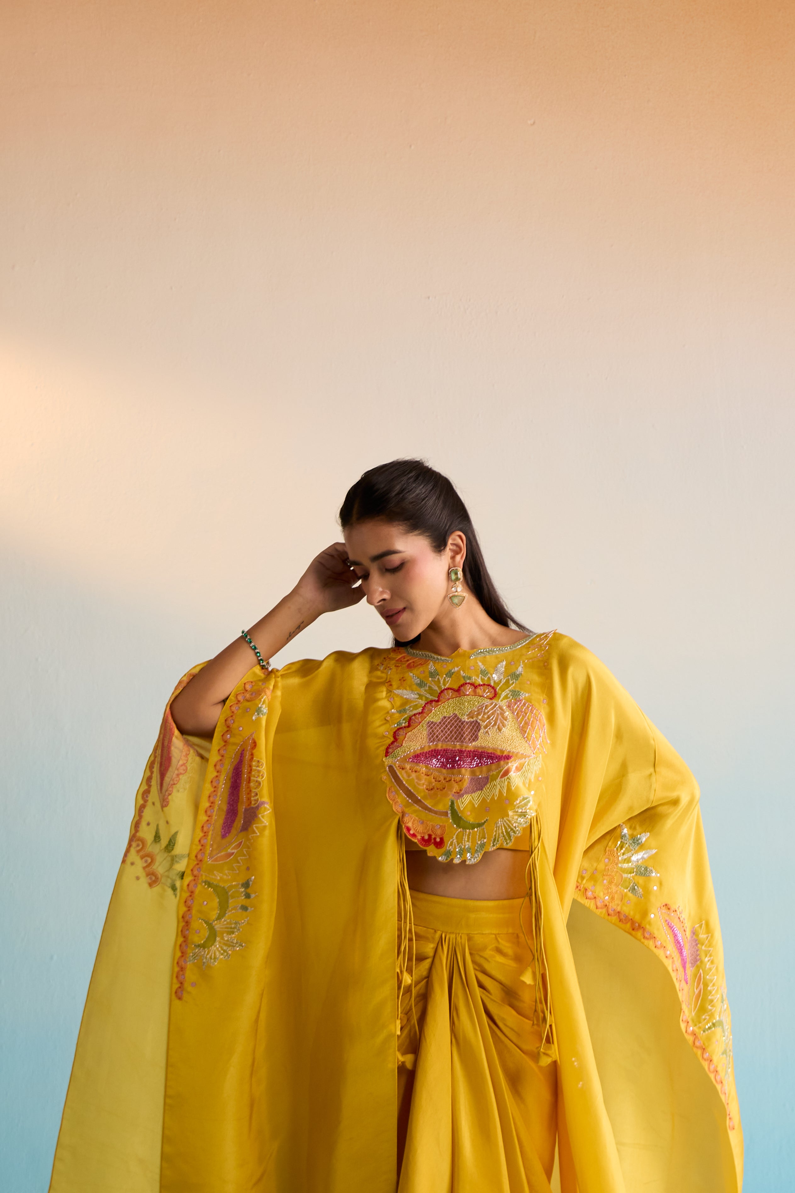 Meher Cape Set