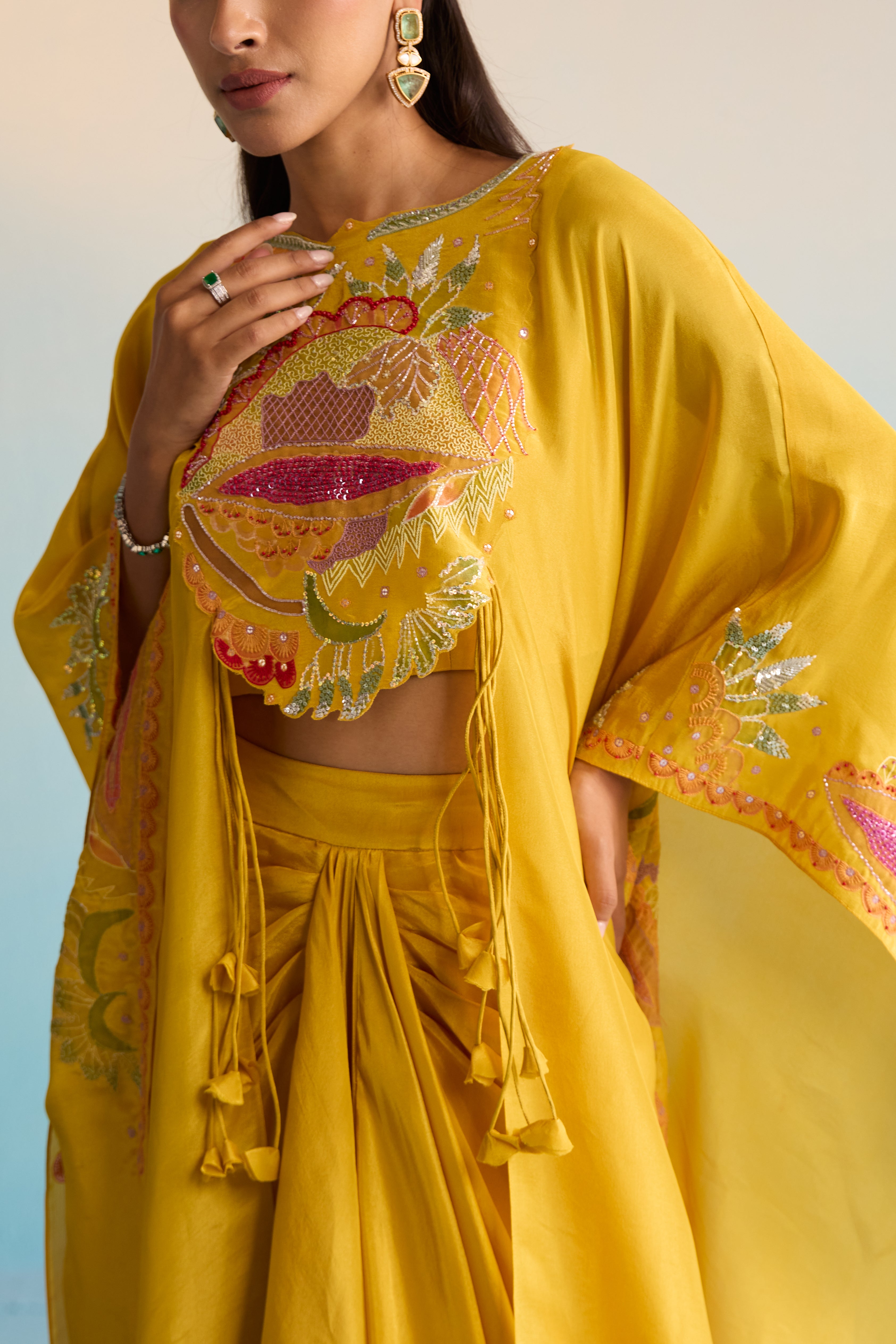 Meher Cape Set