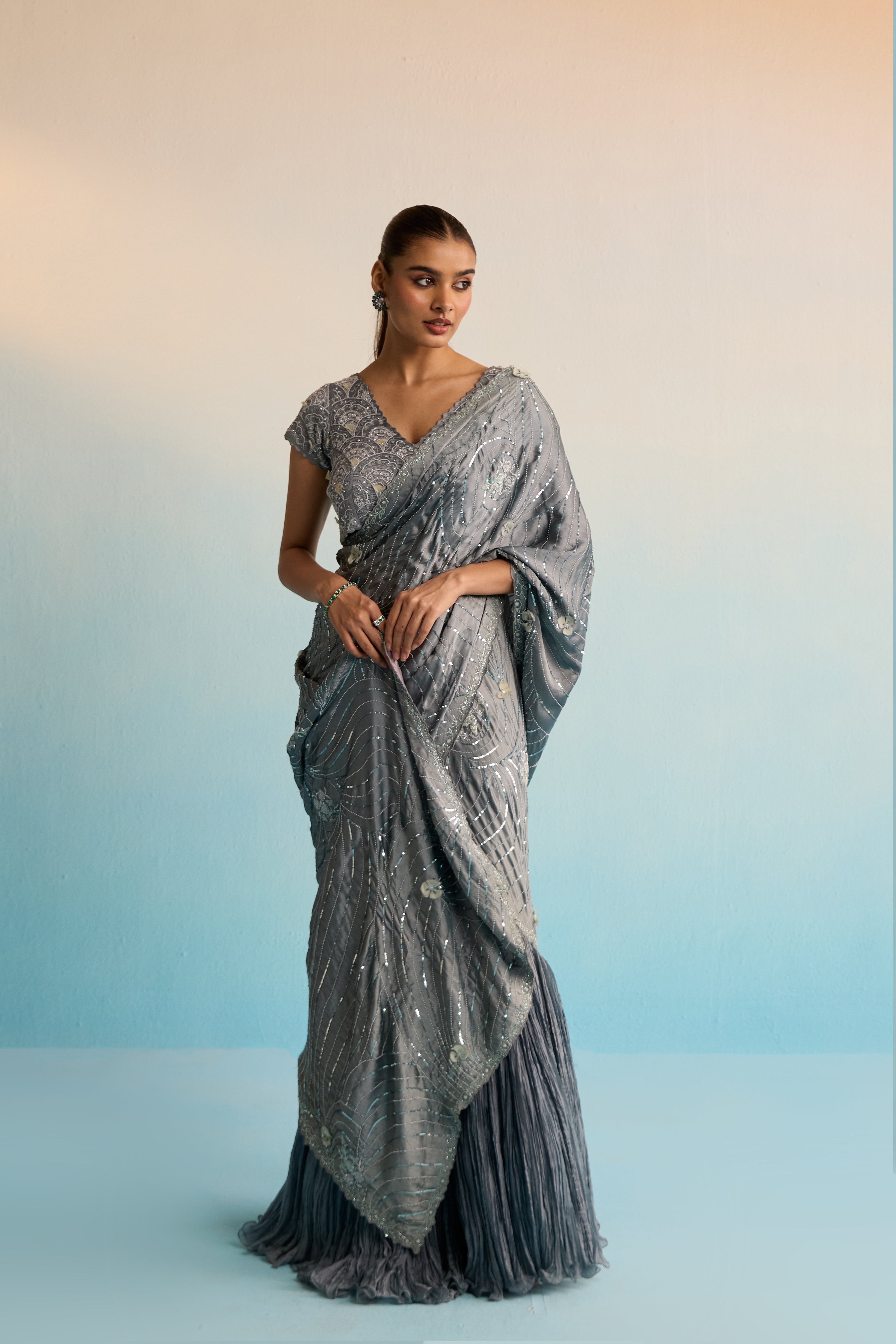 Leelah Draped Saree