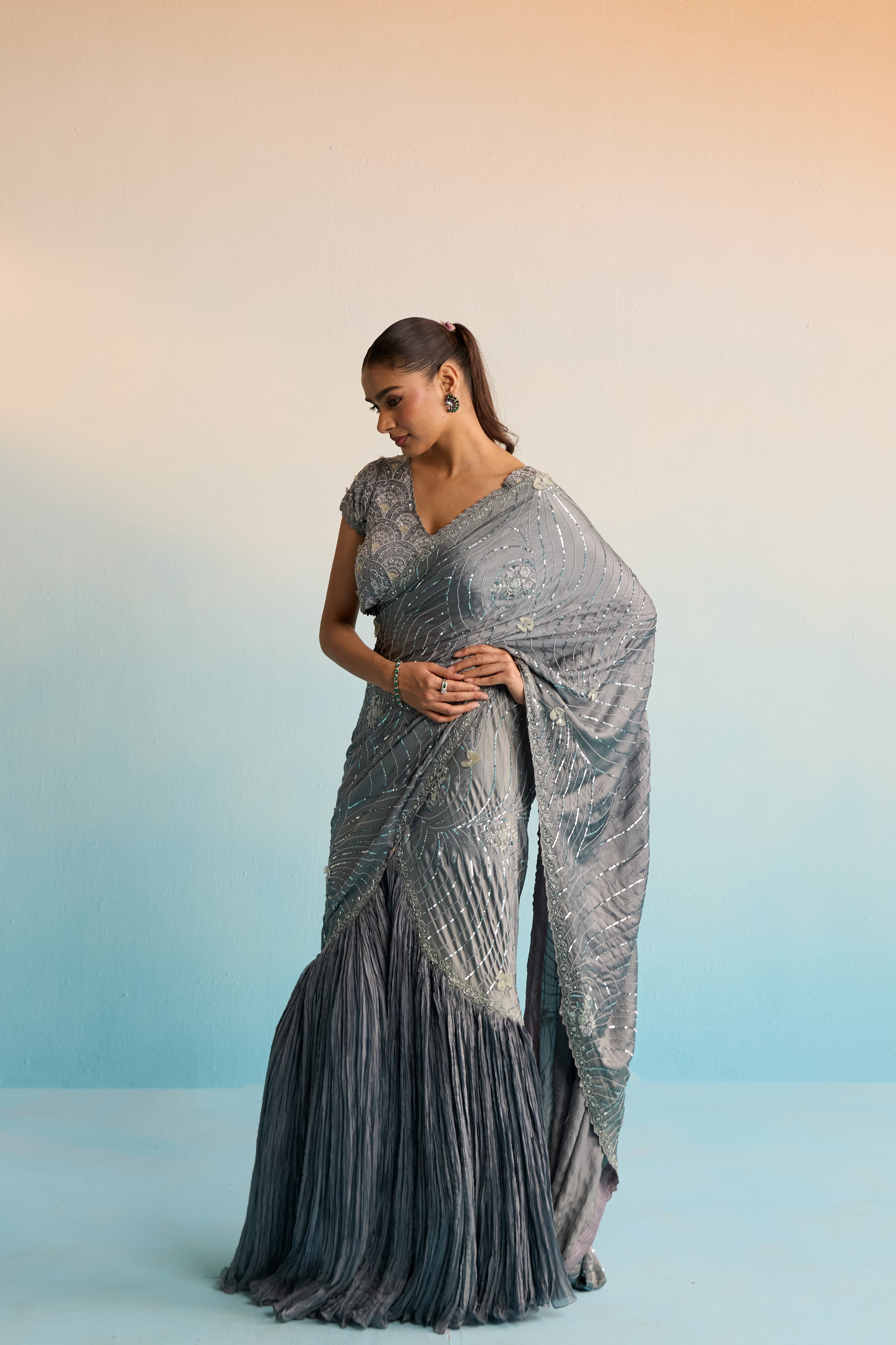 Leelah Draped Saree