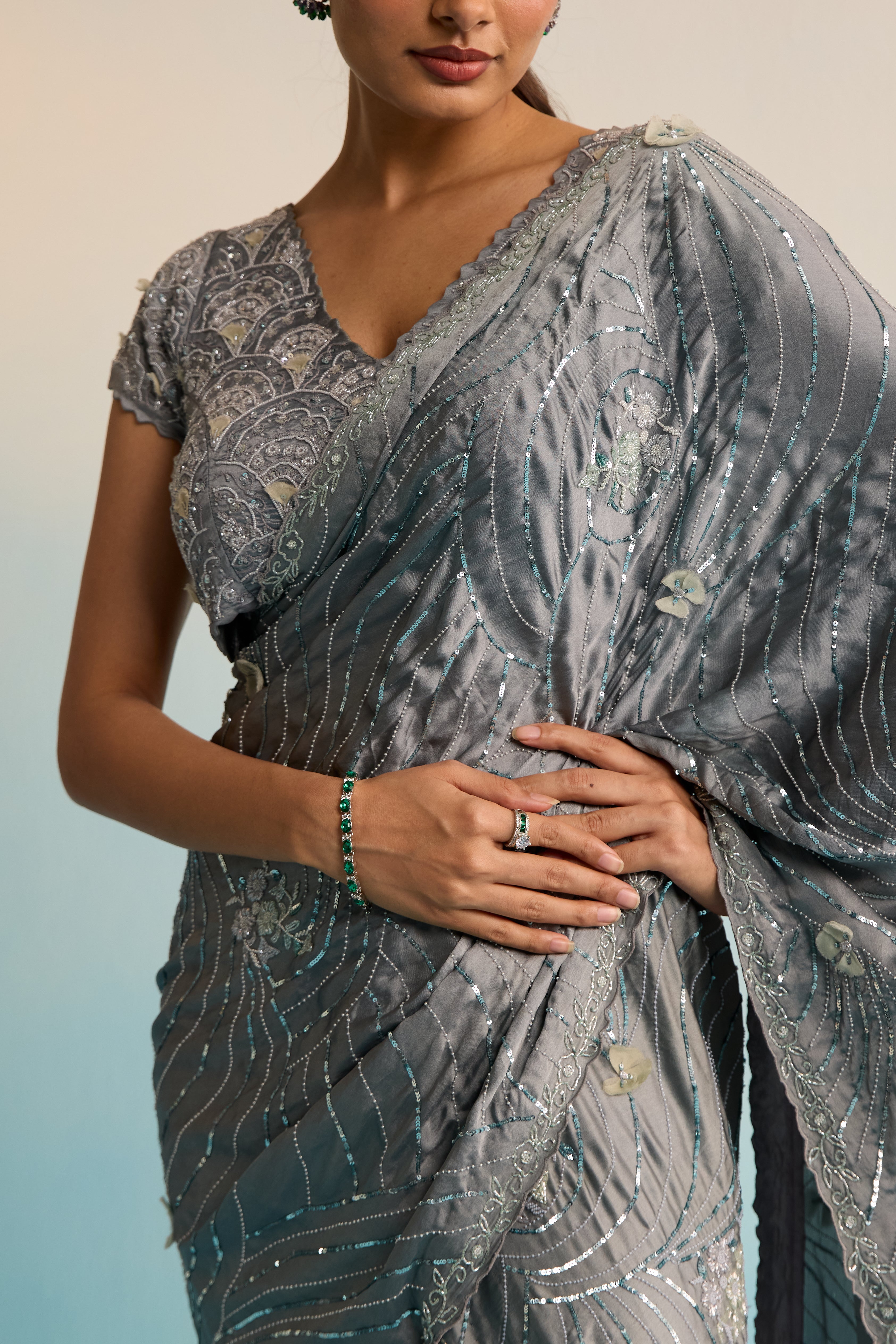 Leelah Draped Saree