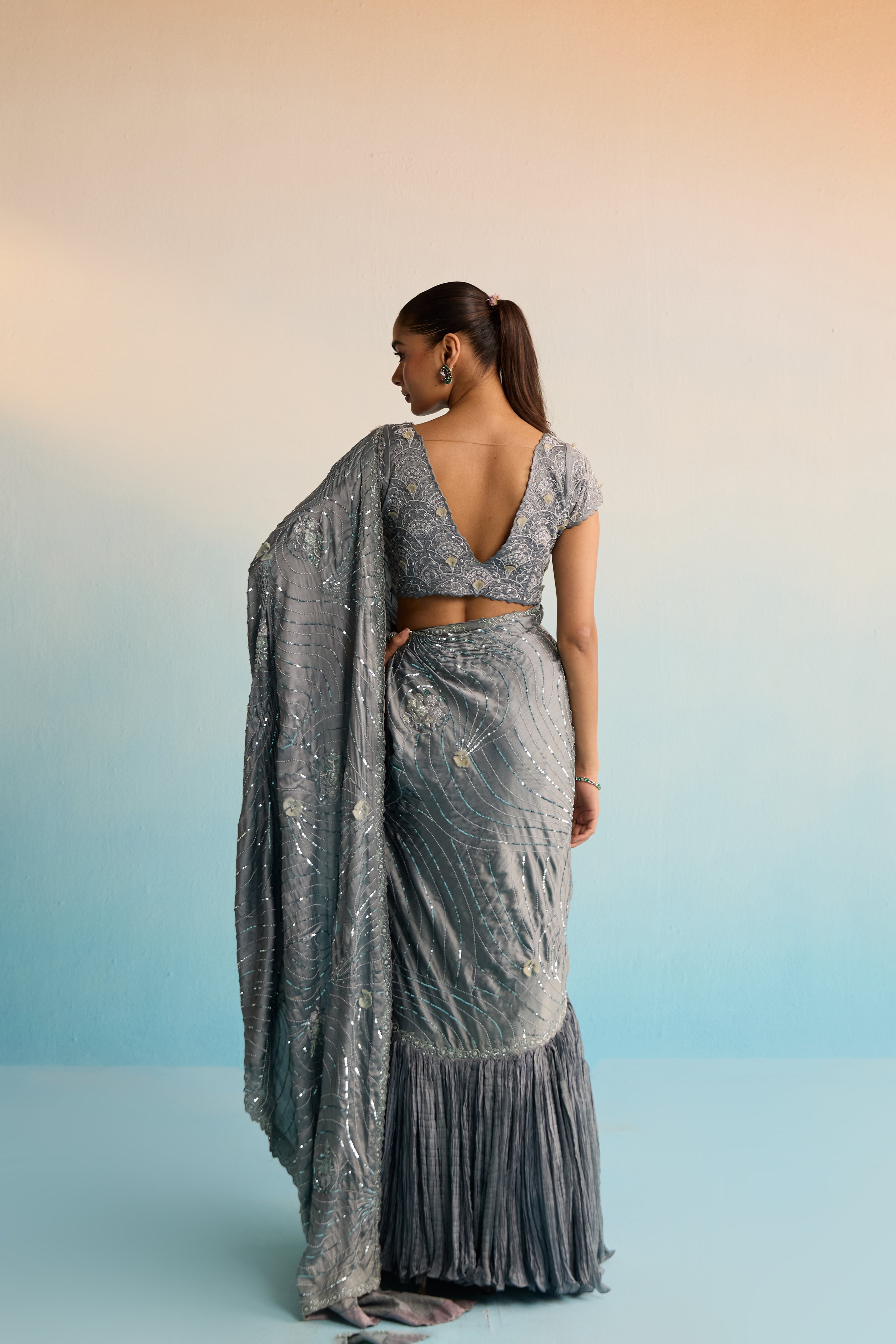 Leelah Draped Saree