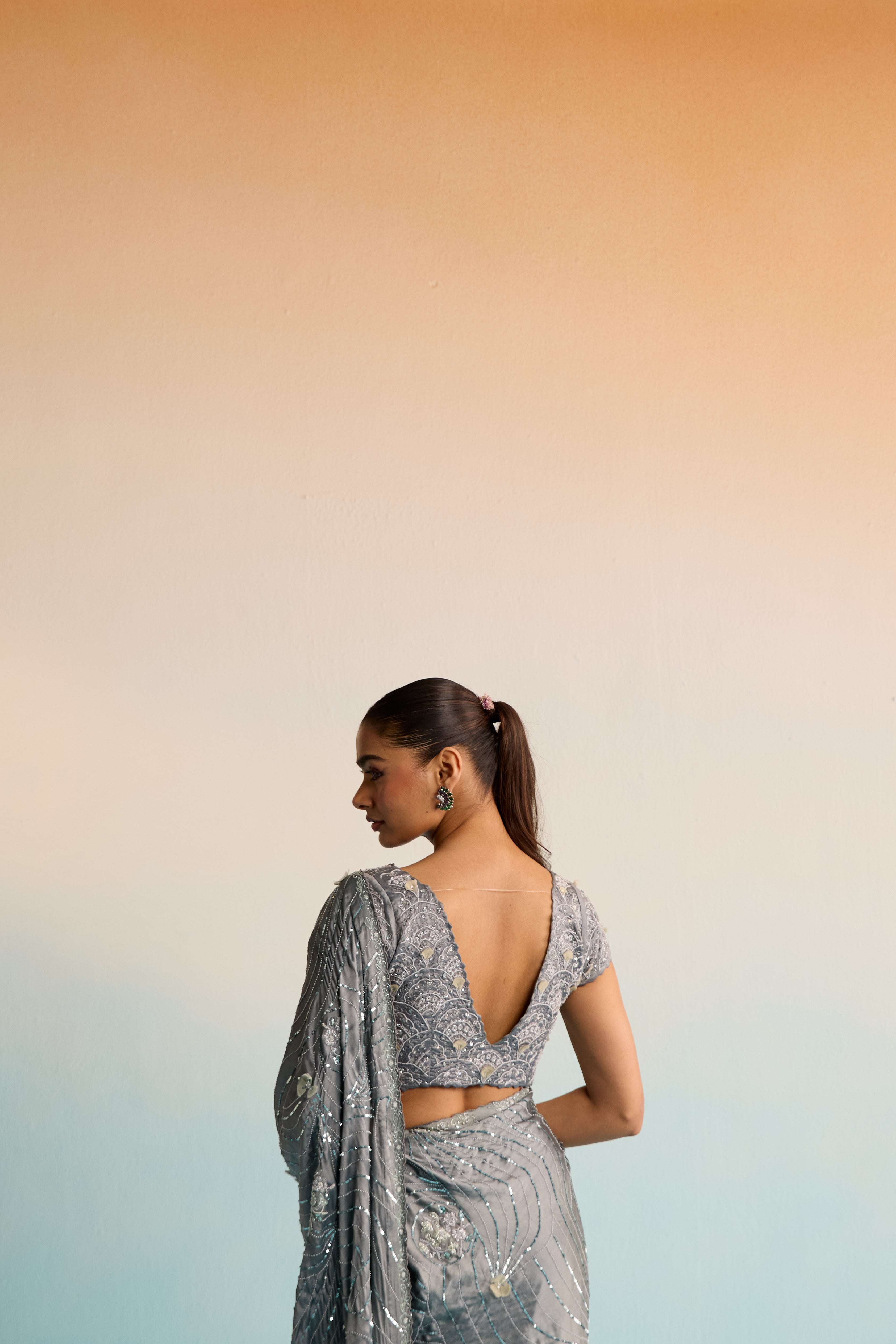 Leelah Draped Saree