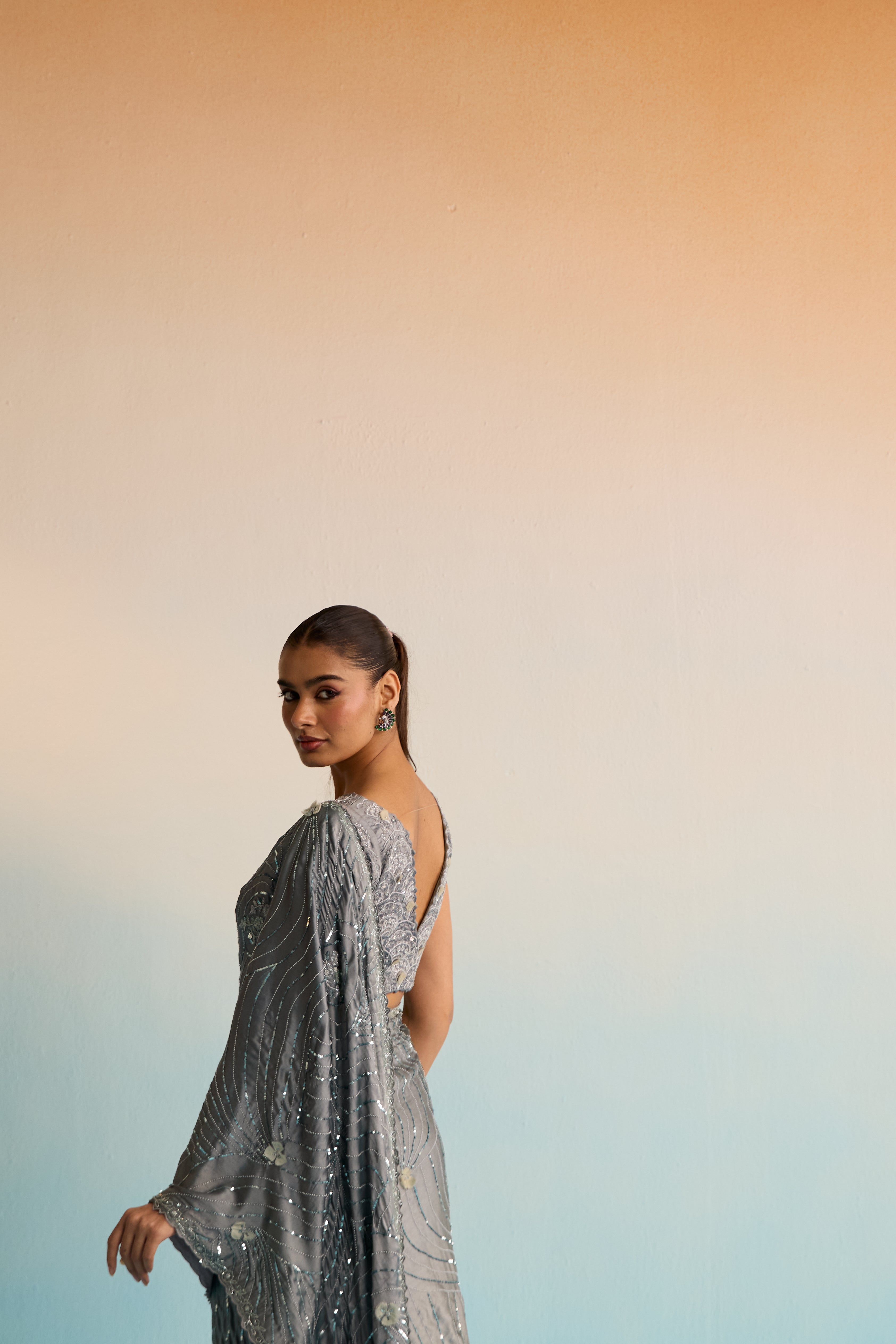 Leelah Draped Saree