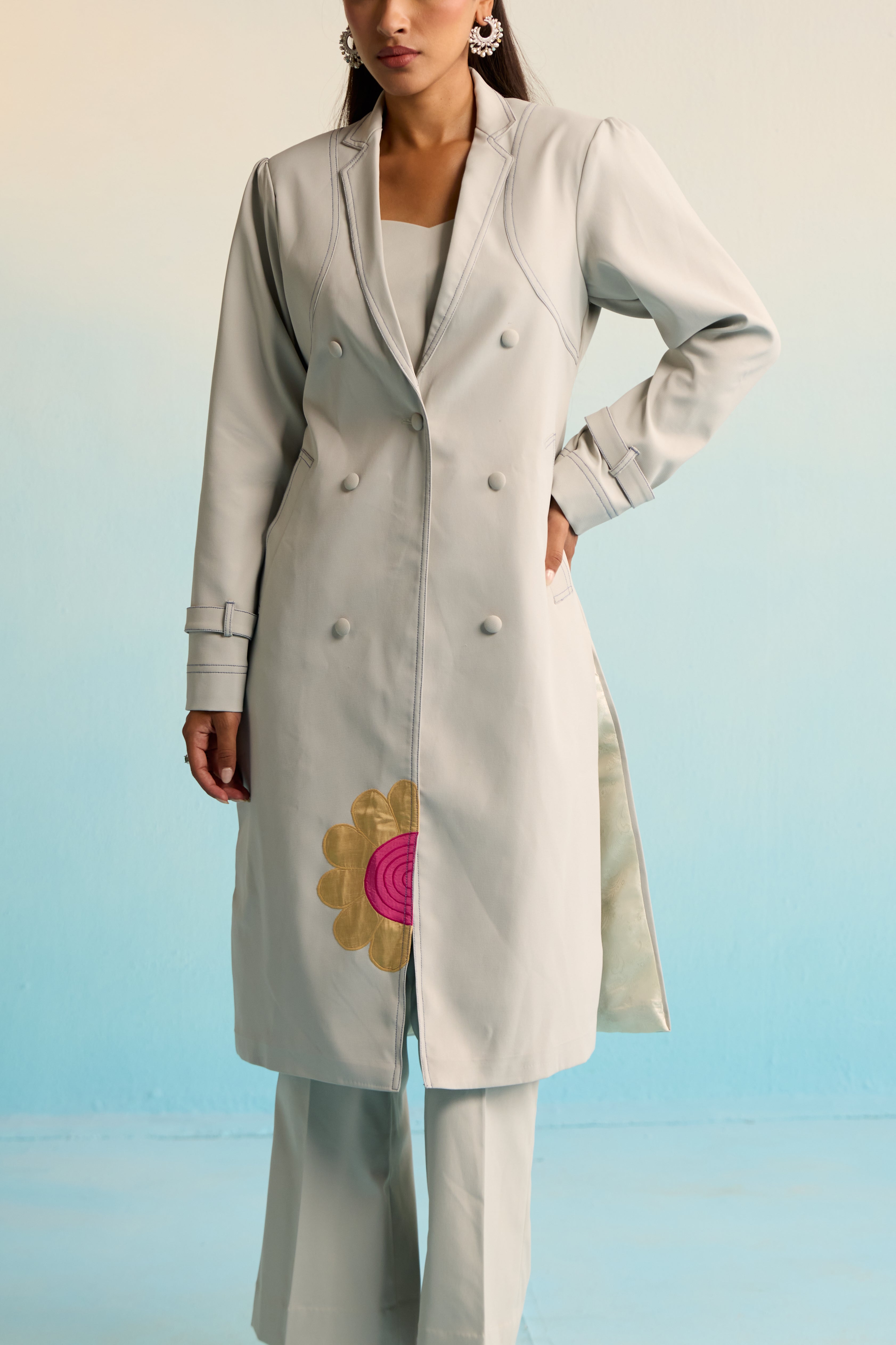 Elvyn Neoprene Jacket Set