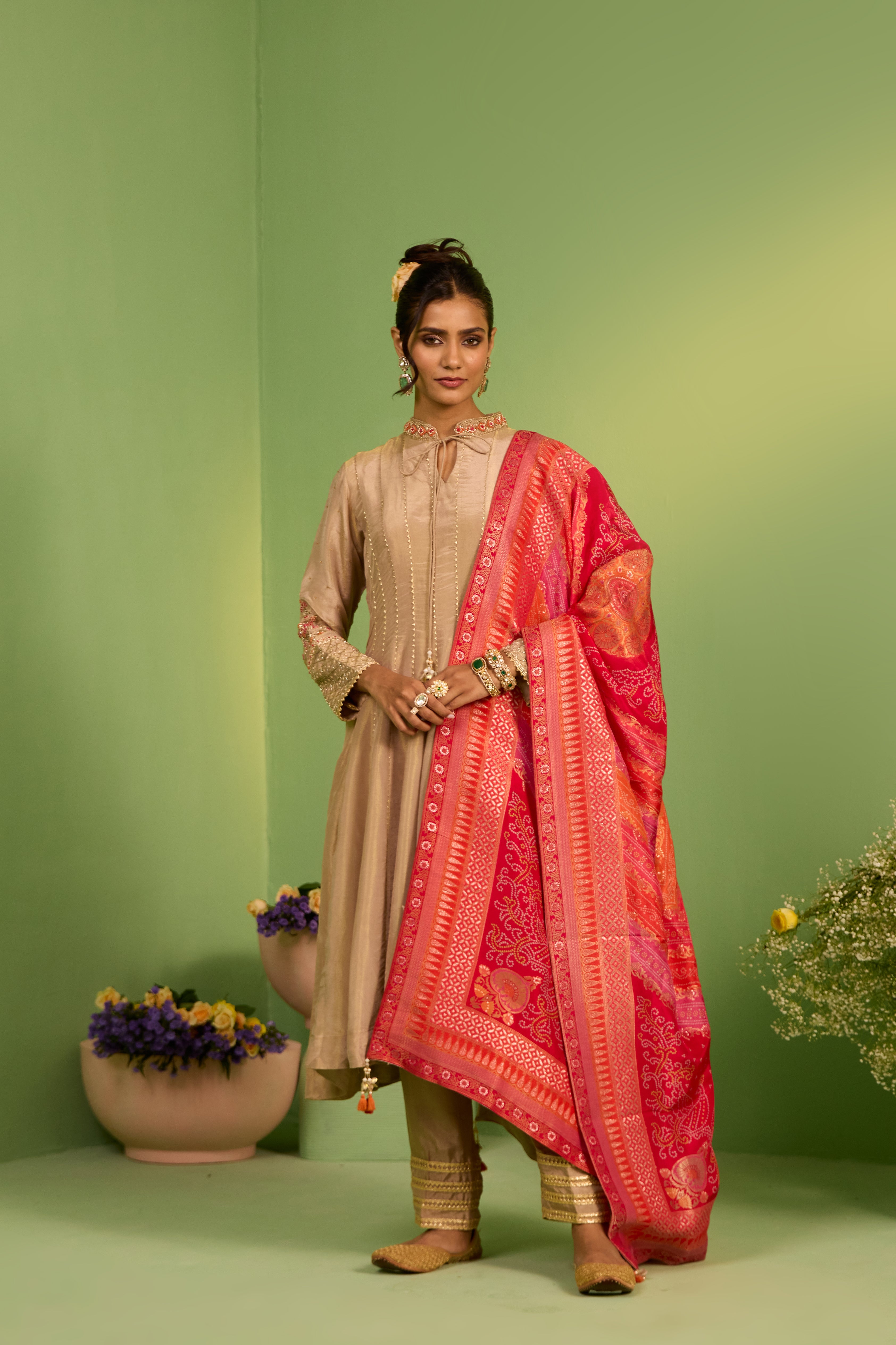 Nyomi Silk Suit Set