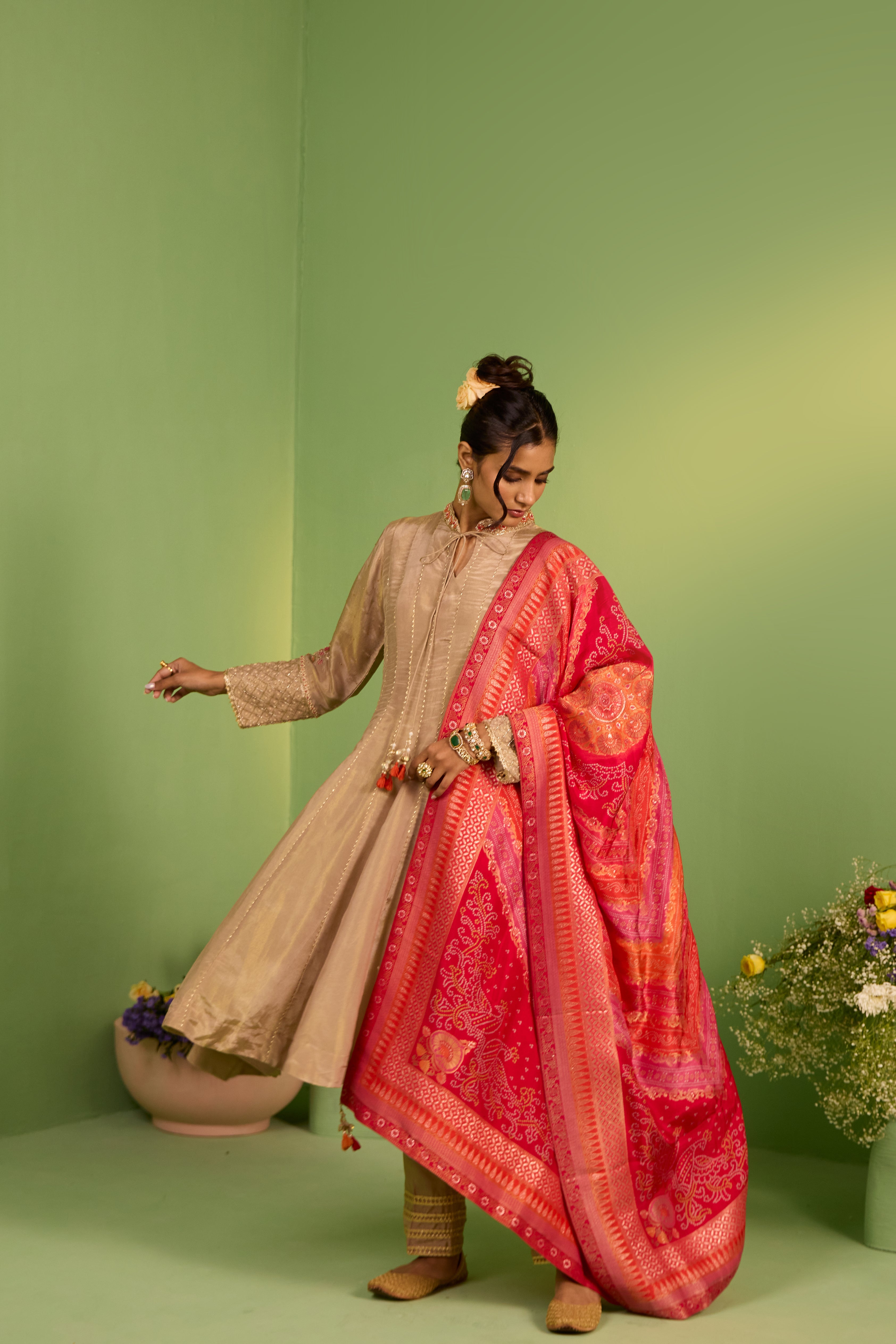 Nyomi Silk Suit Set