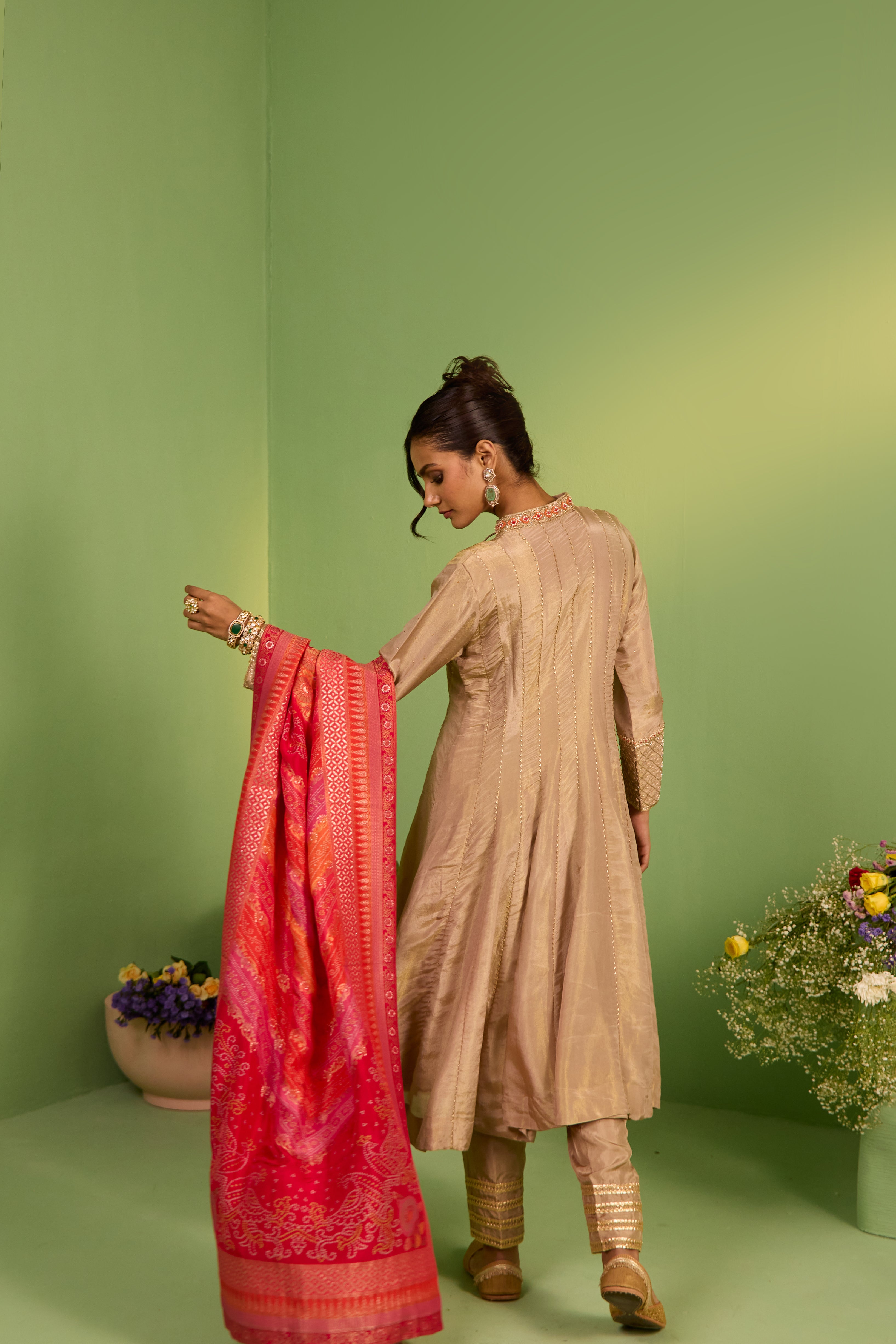 Nyomi Silk Suit Set