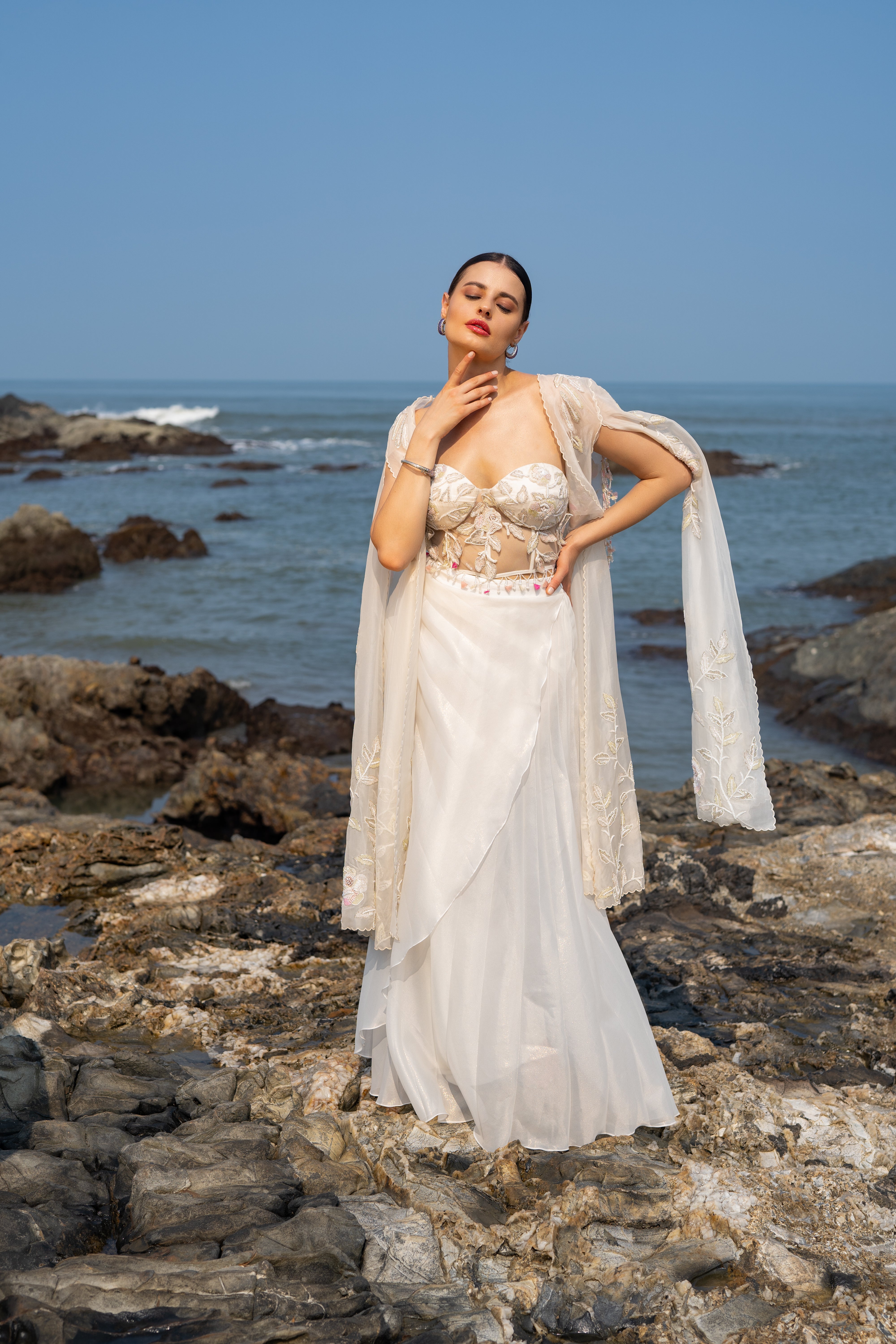 Magnolia Grace Skirt and Cape set