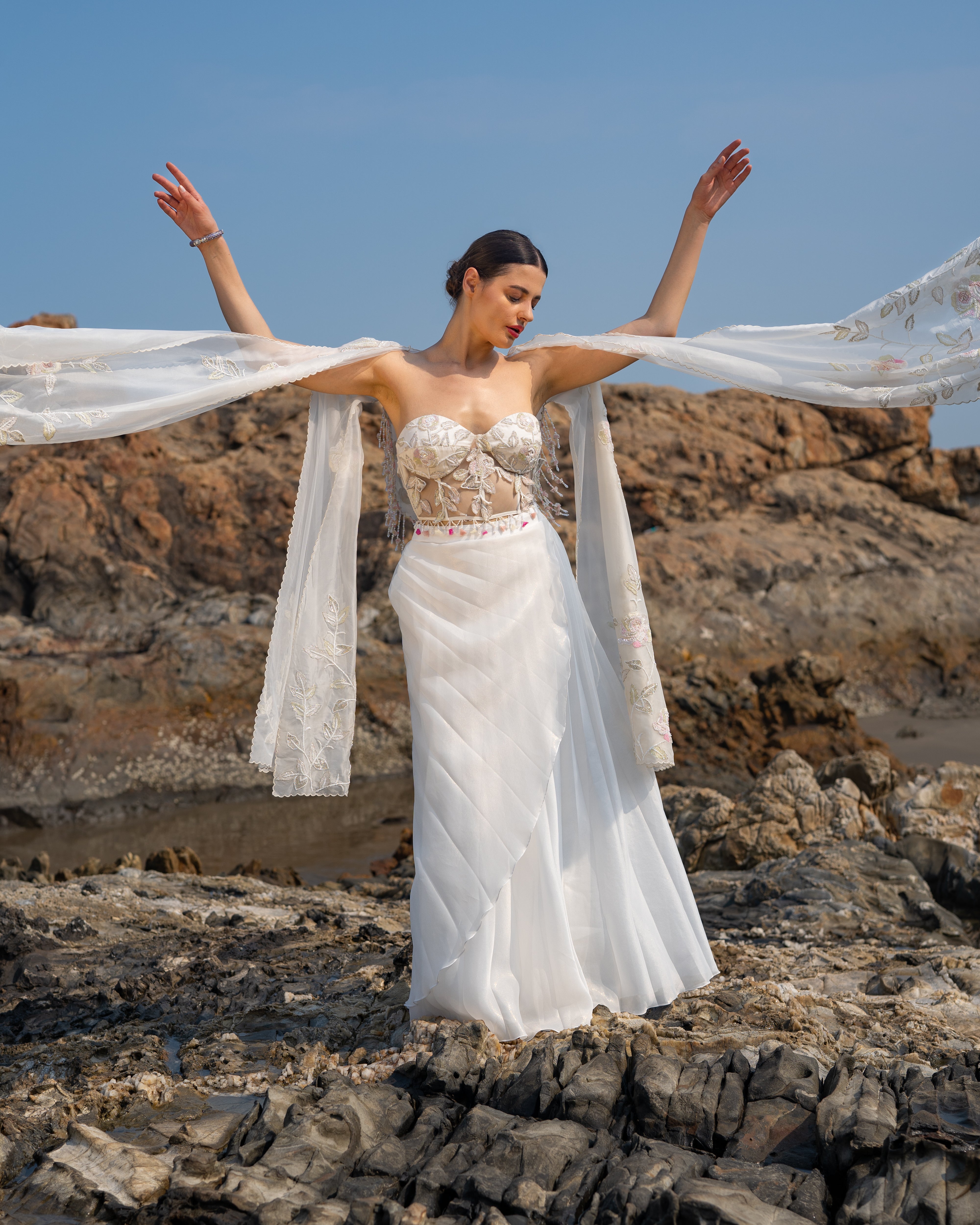 Magnolia Grace Skirt and Cape set