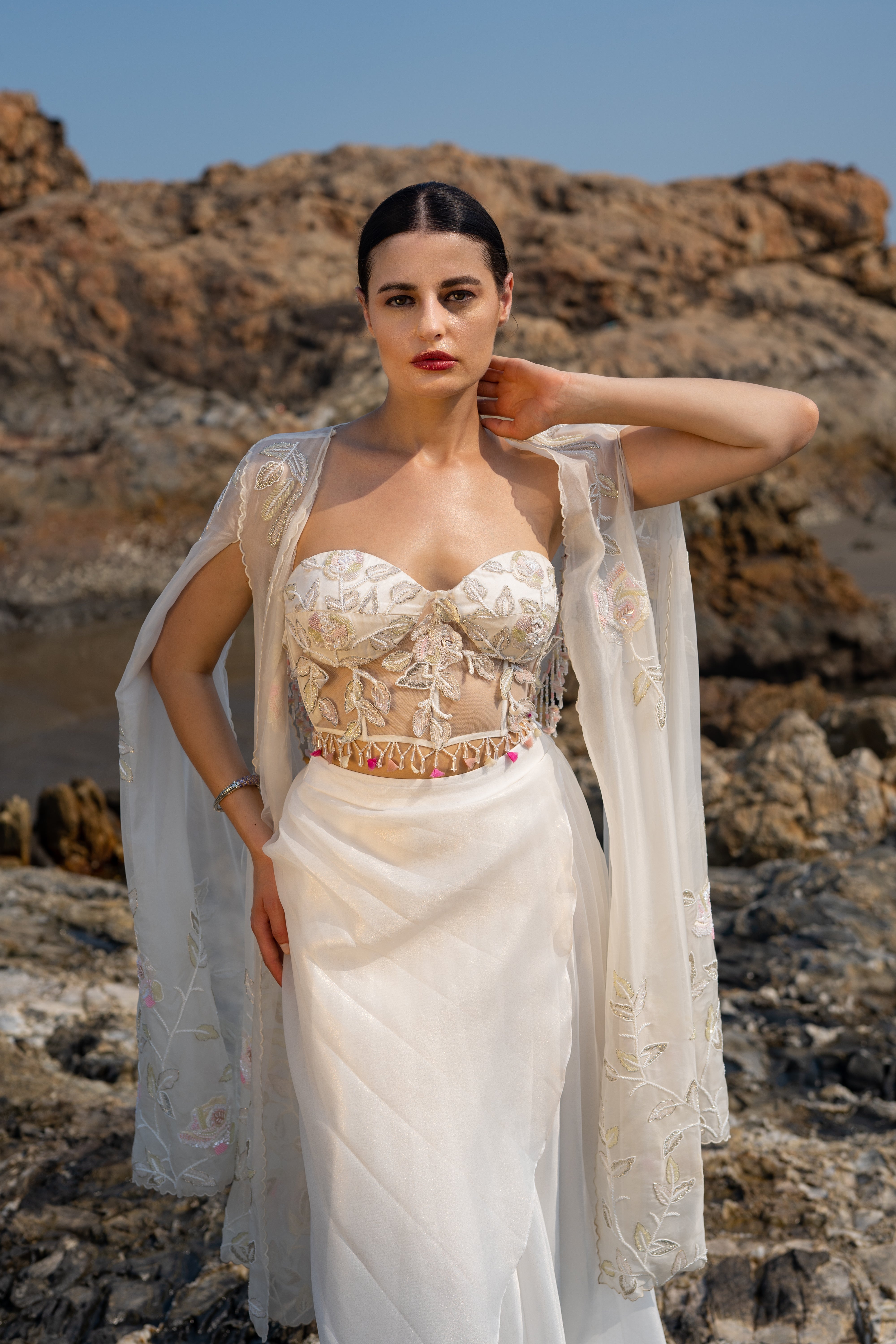 Magnolia Grace Skirt and Cape set