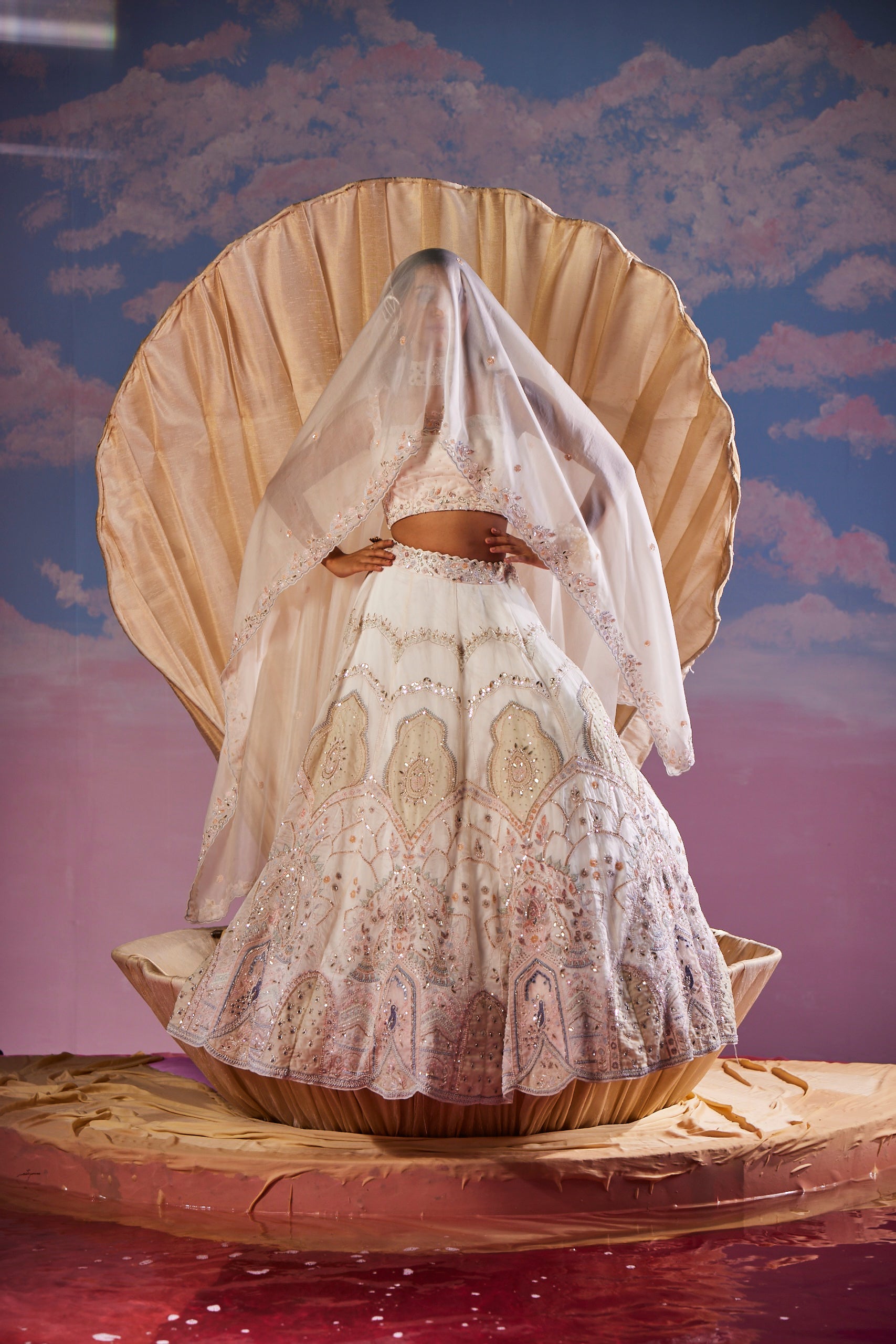 Elowen Pearl Lehenga