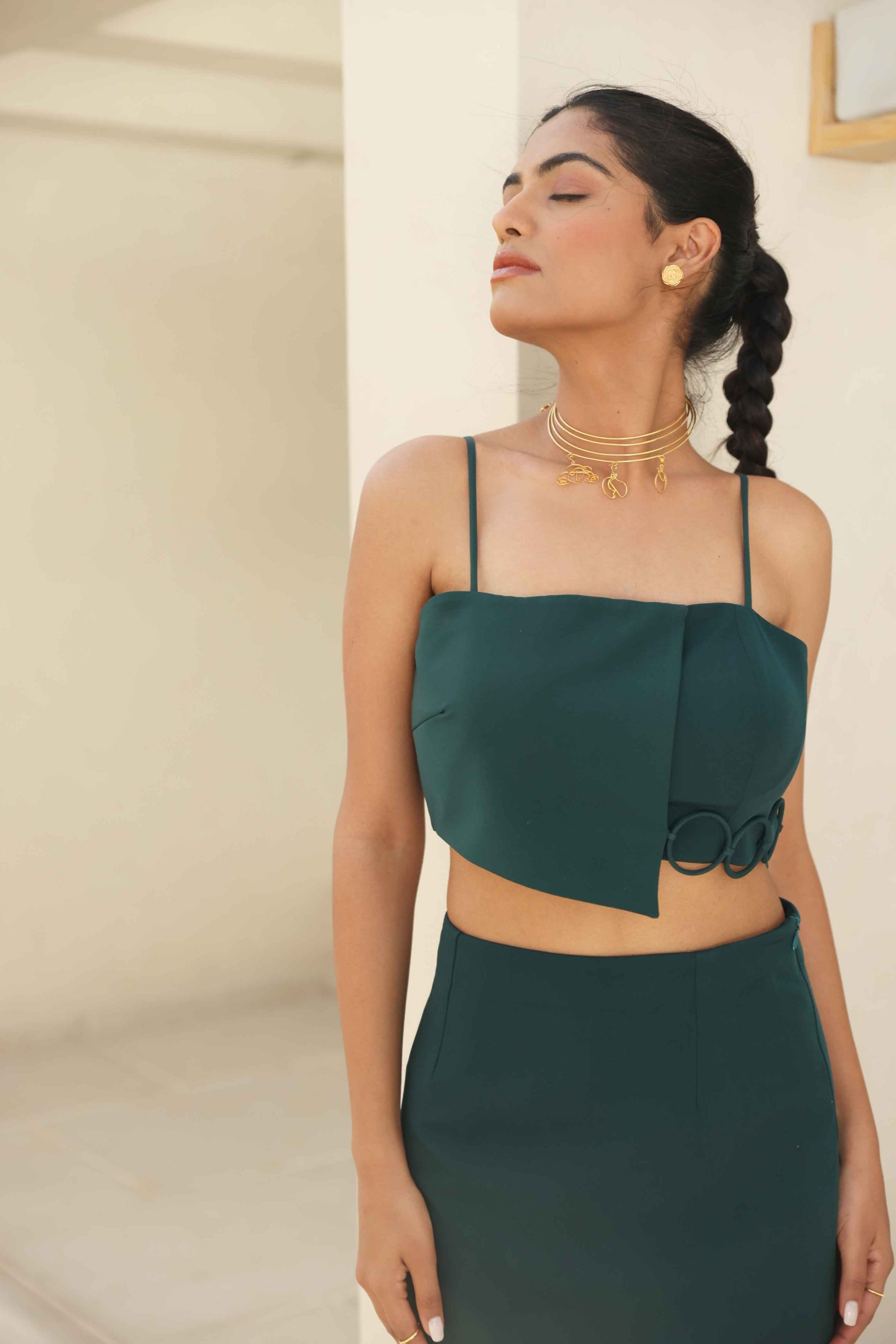 Kiwi Mojito Skirt Set