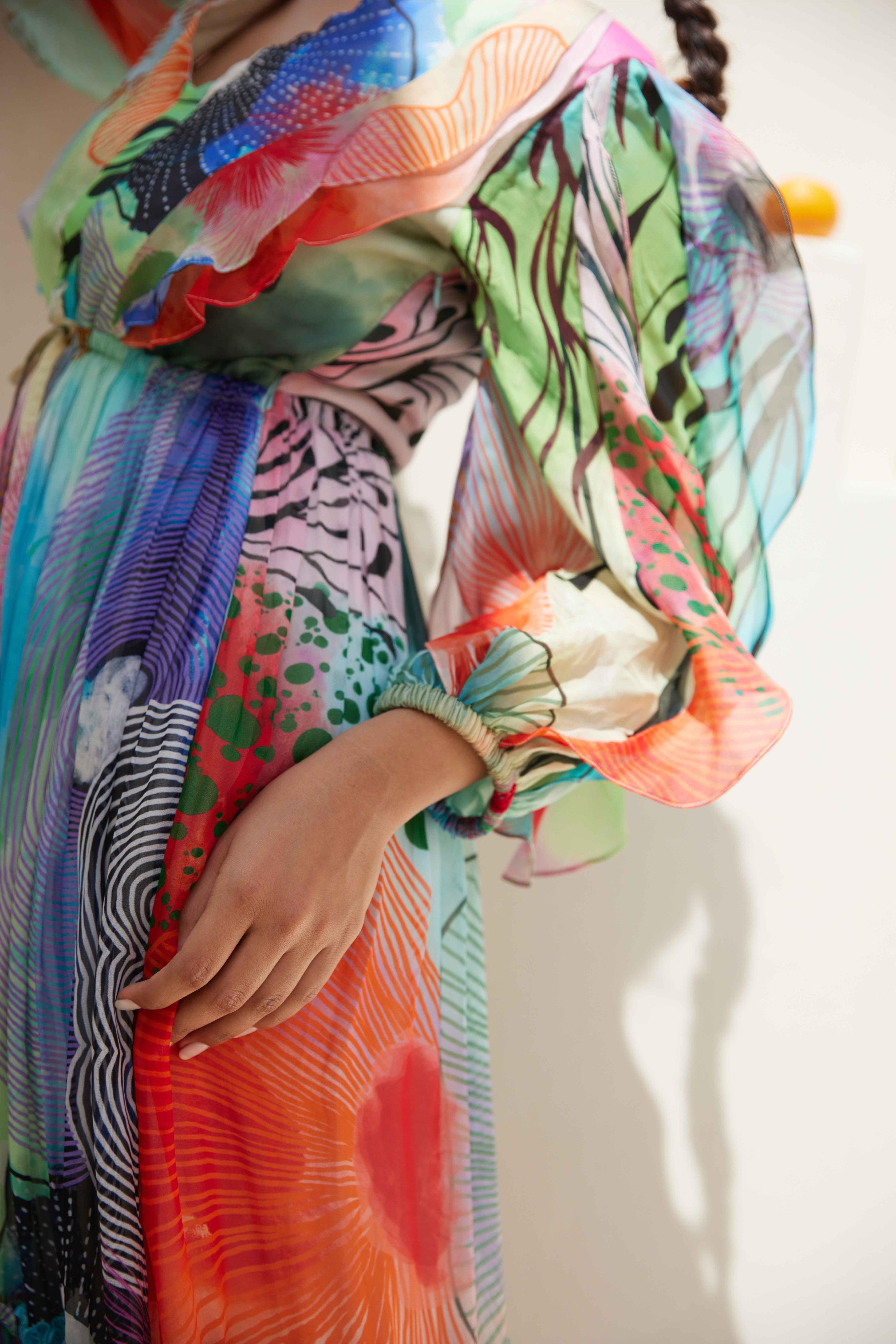 Tropical Dreamscape Maxi Dress