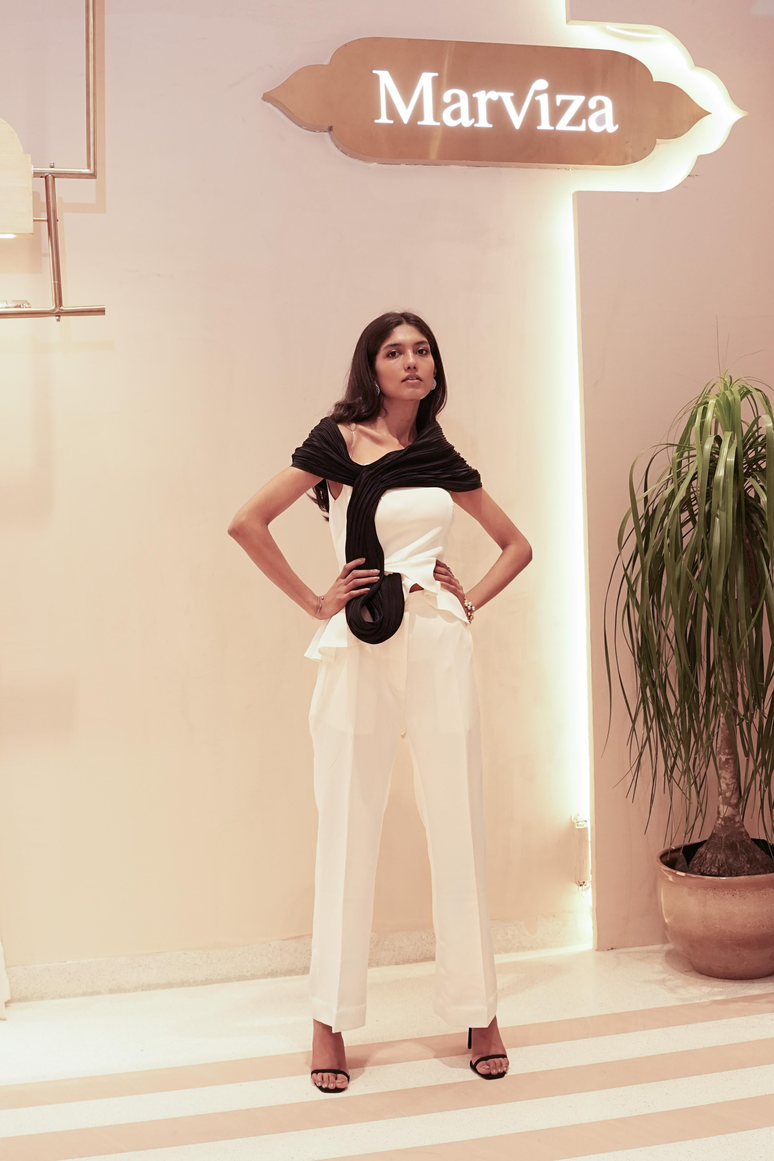 Ivory Whisper Pleated Top