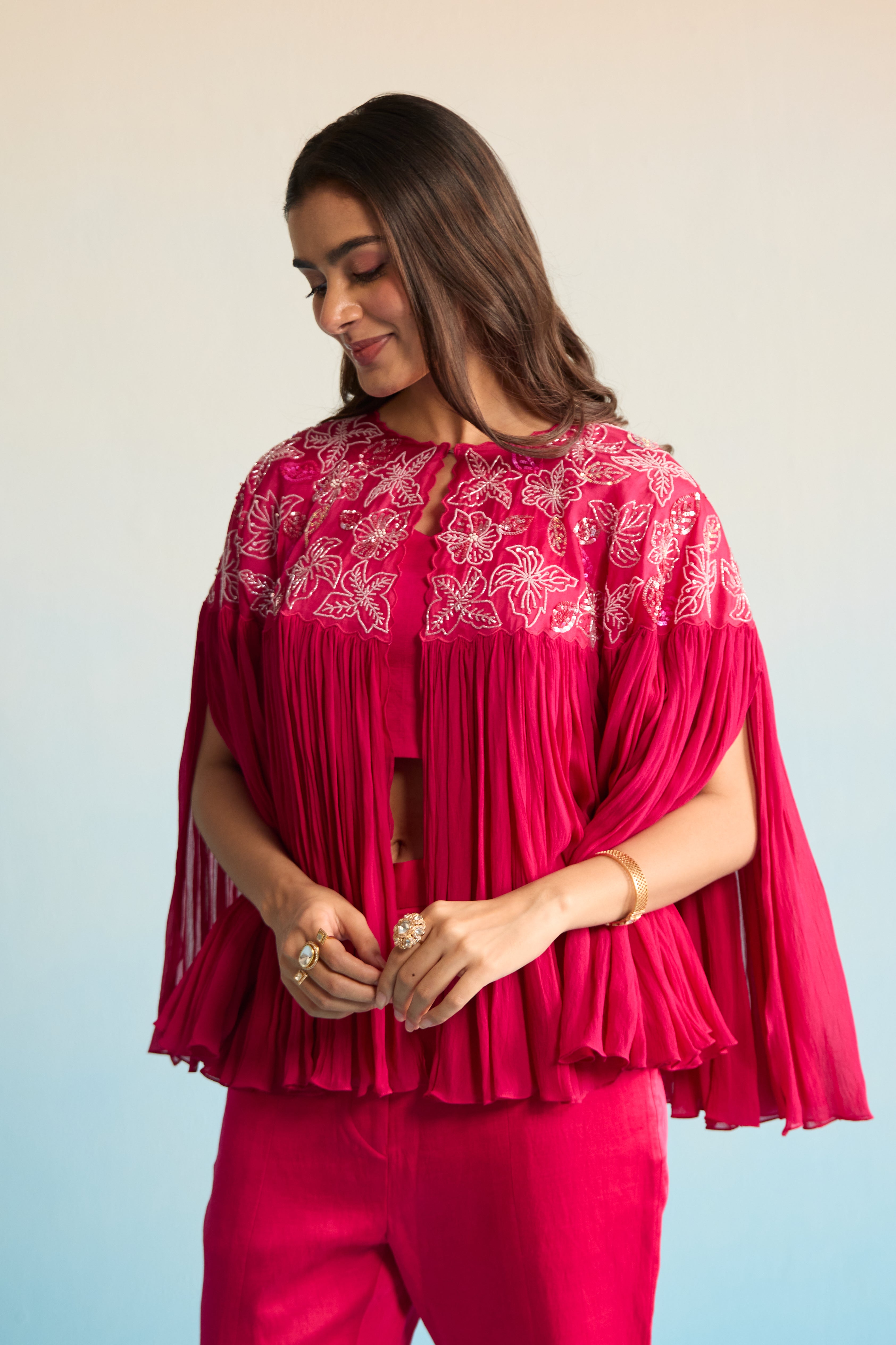 Laleh Chiffon Coord Set