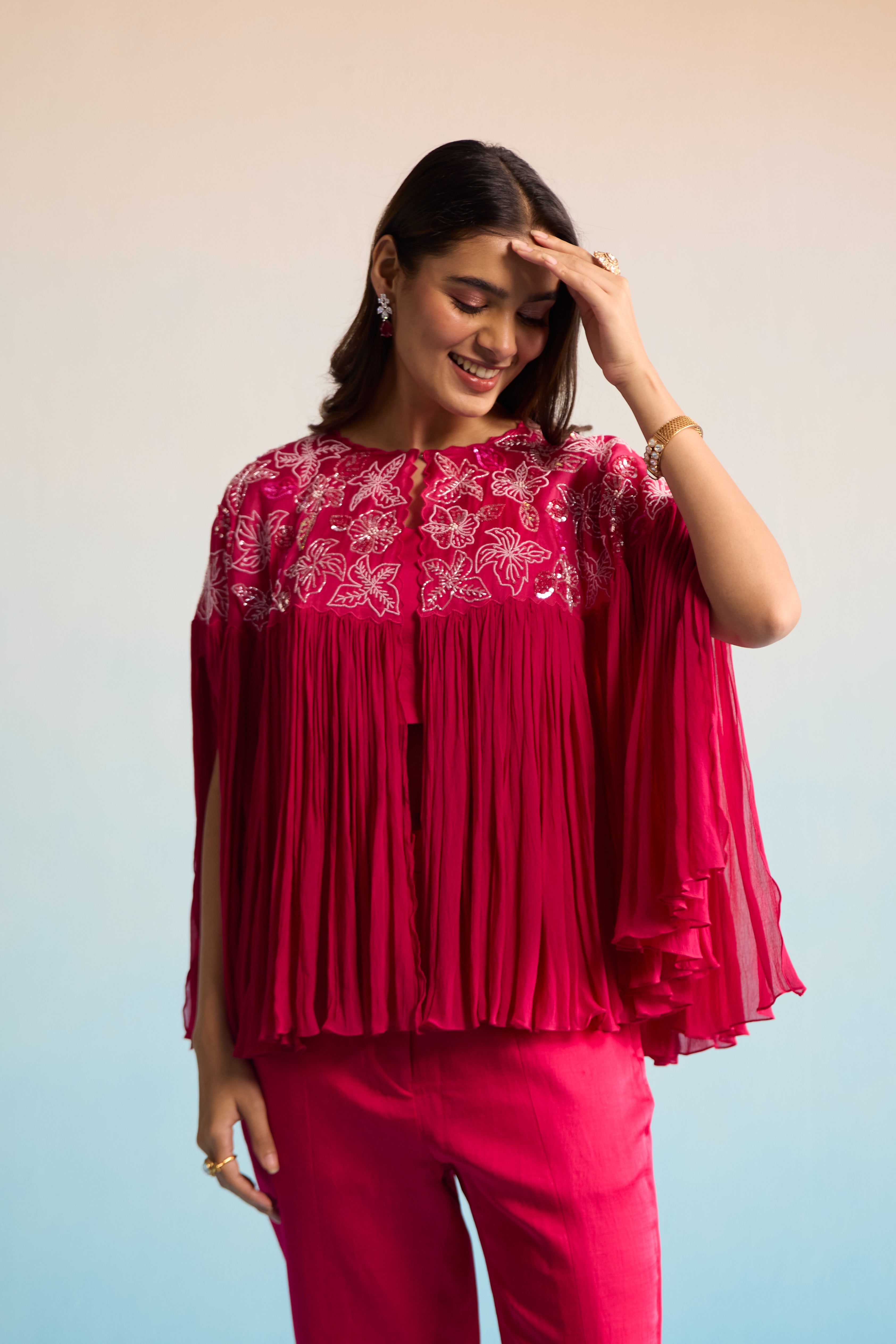 Laleh Chiffon Coord Set