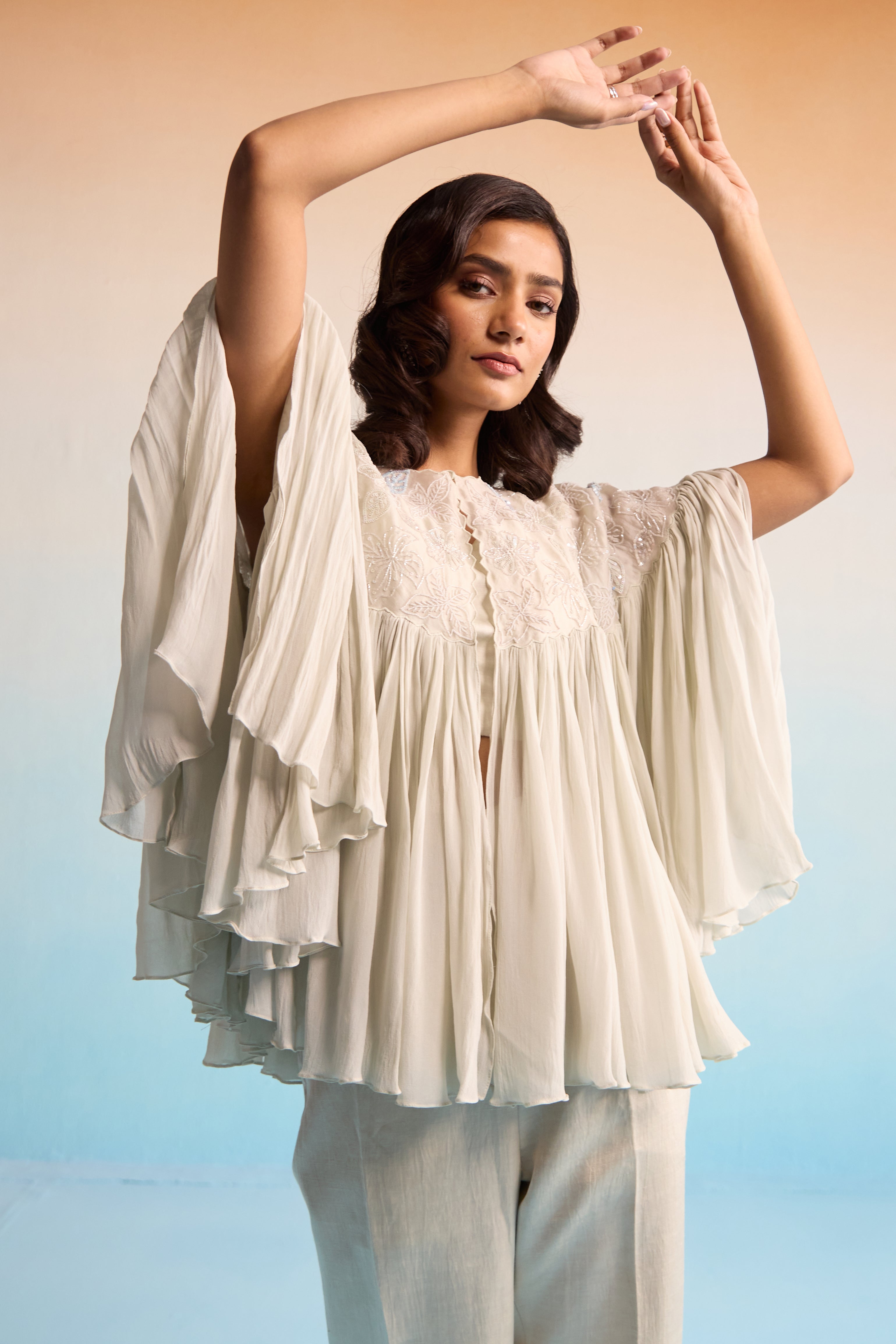 Ilya Chiffon Coord Set