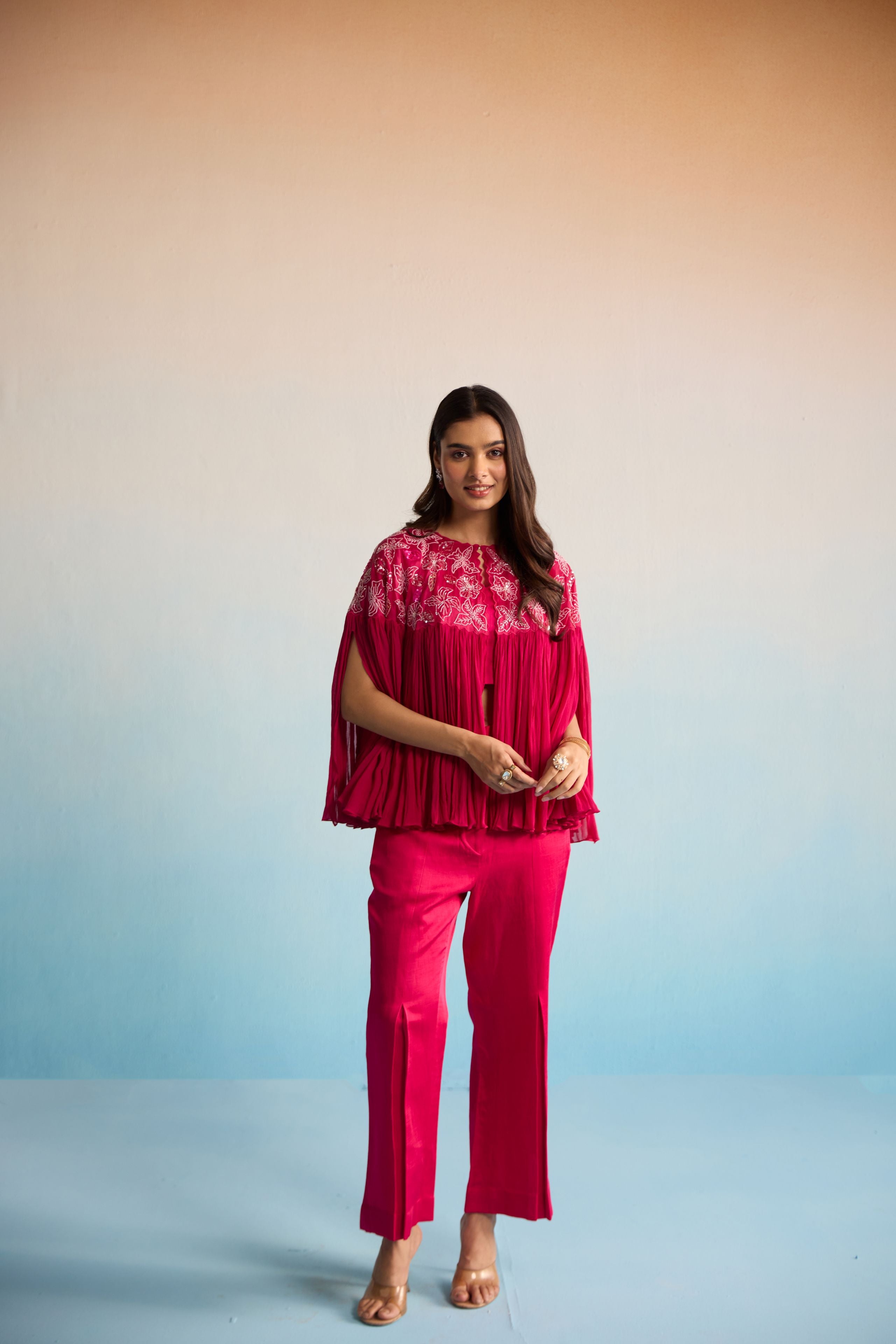 Laleh Chiffon Coord Set