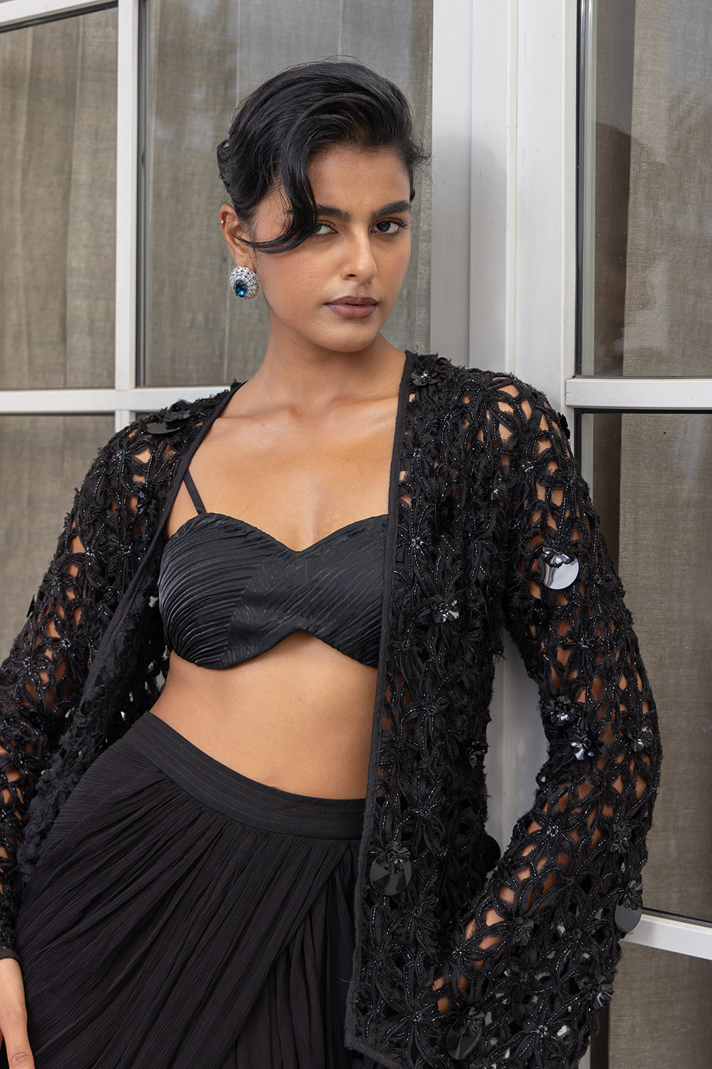 Fusion Drape Skirt Set