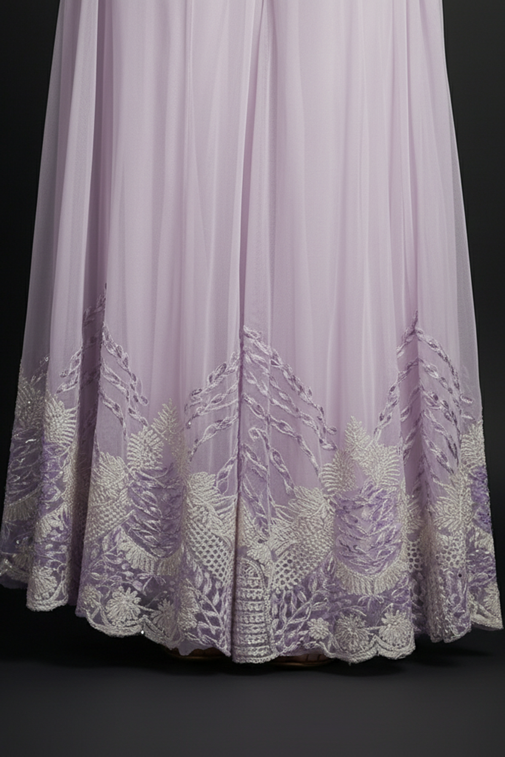 Hand Painted Indo-Western Co-ord Set