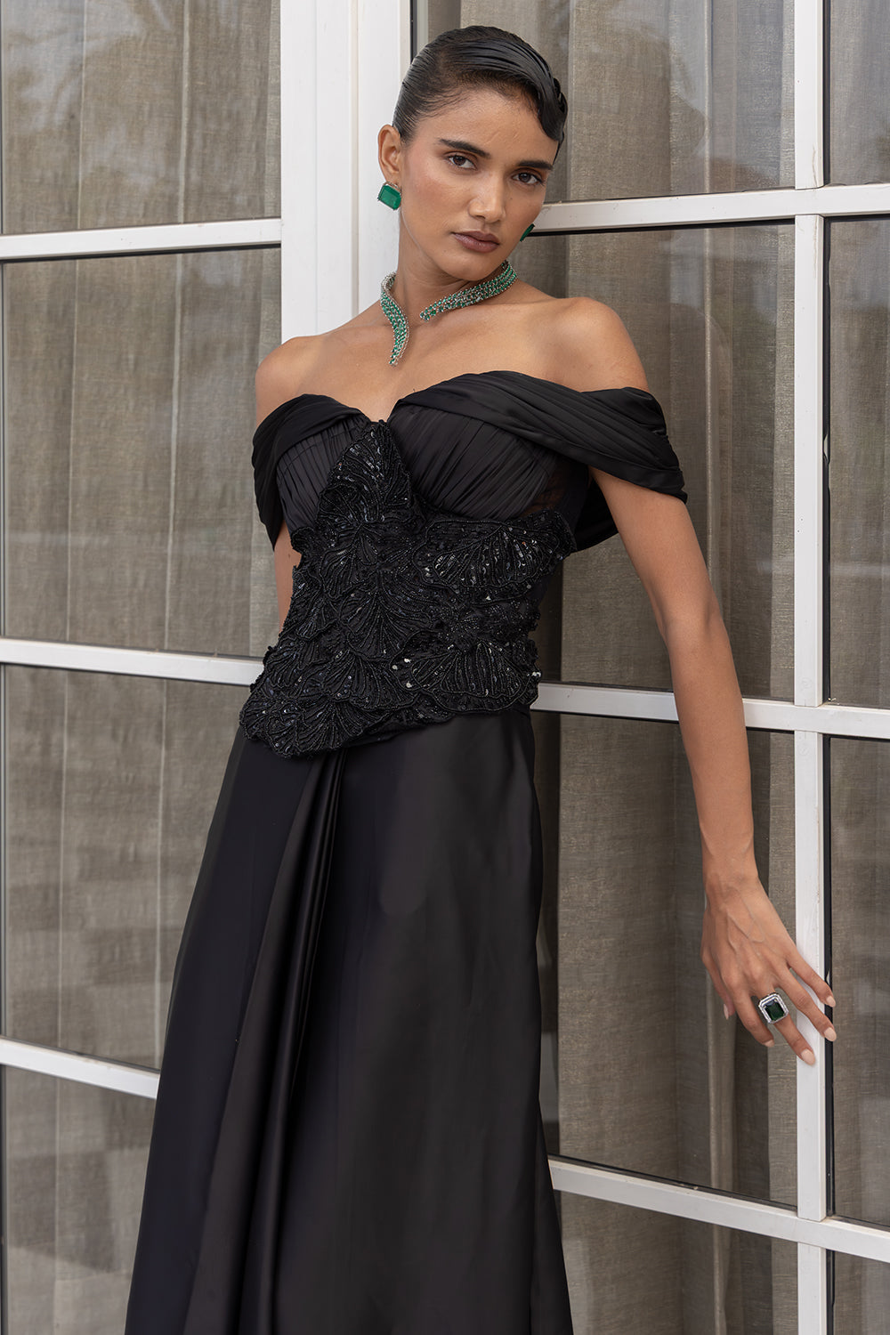 Off Shoulder Gown
