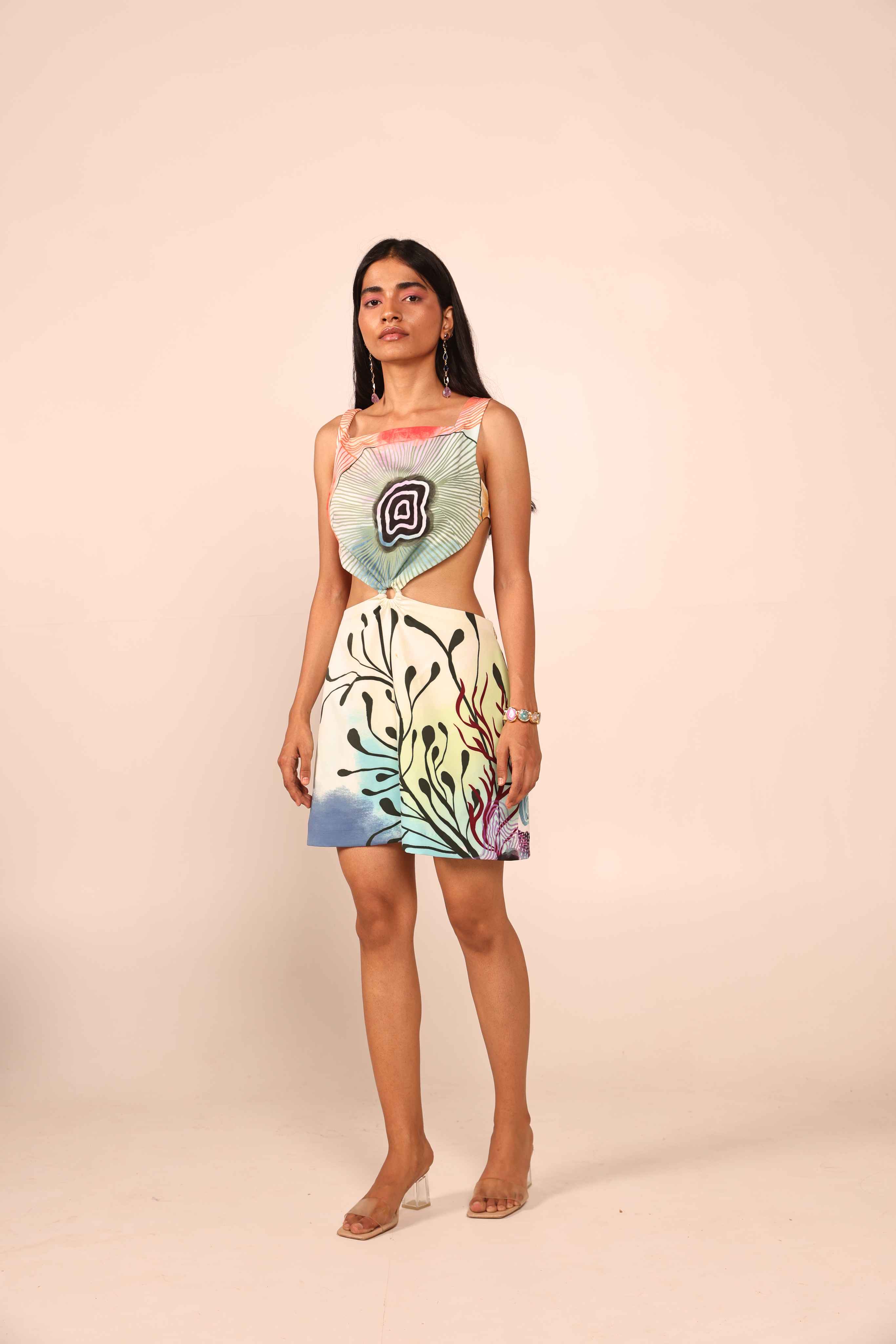 Ocean Oasis Neoprene Dress