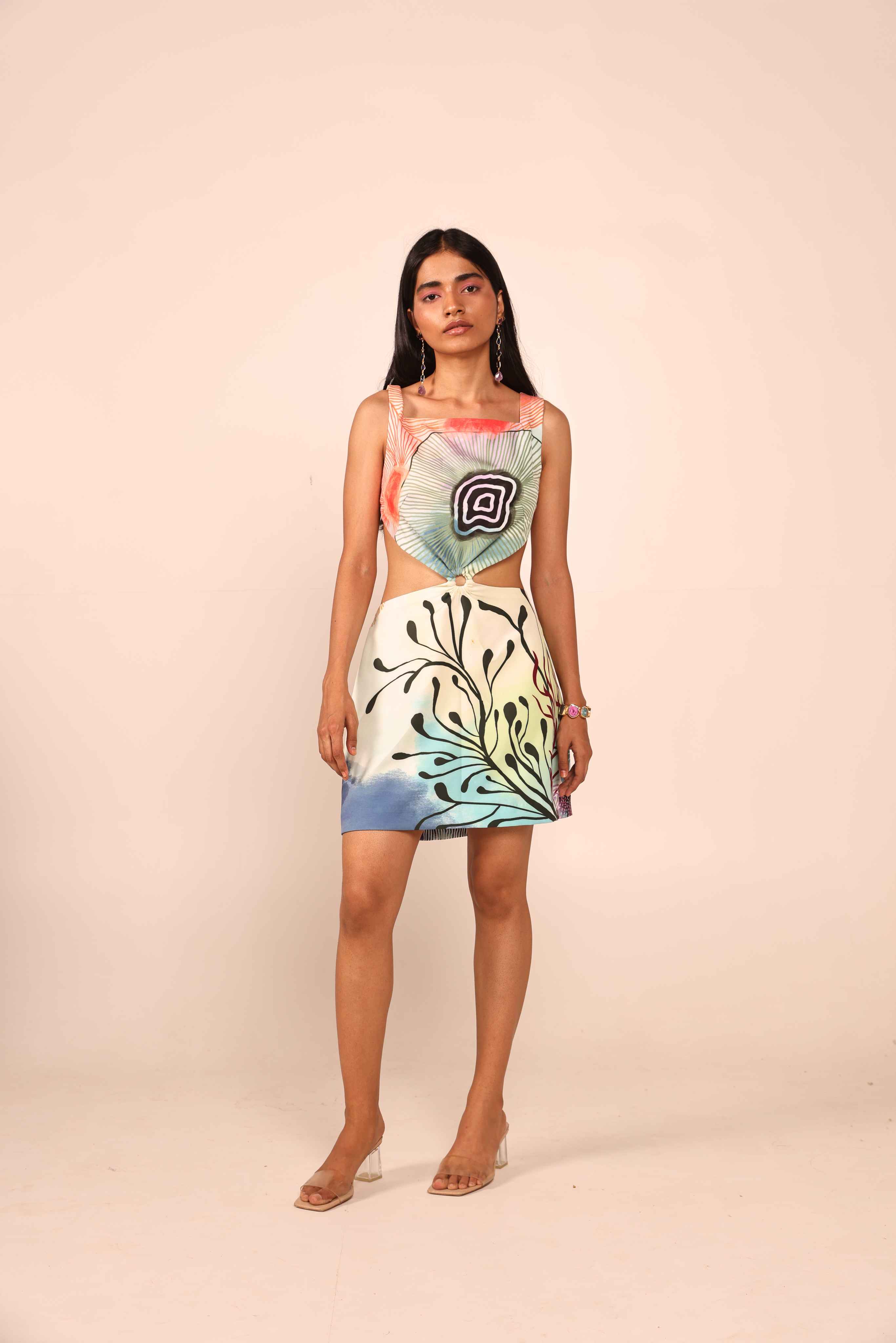 Ocean Oasis Neoprene Dress