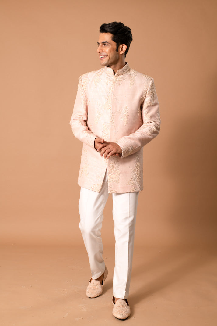 Blush Pink Jodhpuri