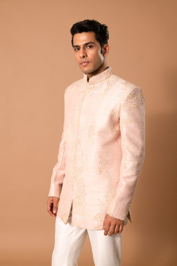 Blush Pink Jodhpuri