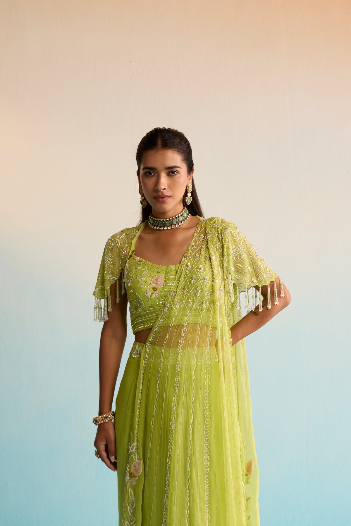 Minali Drape Saree