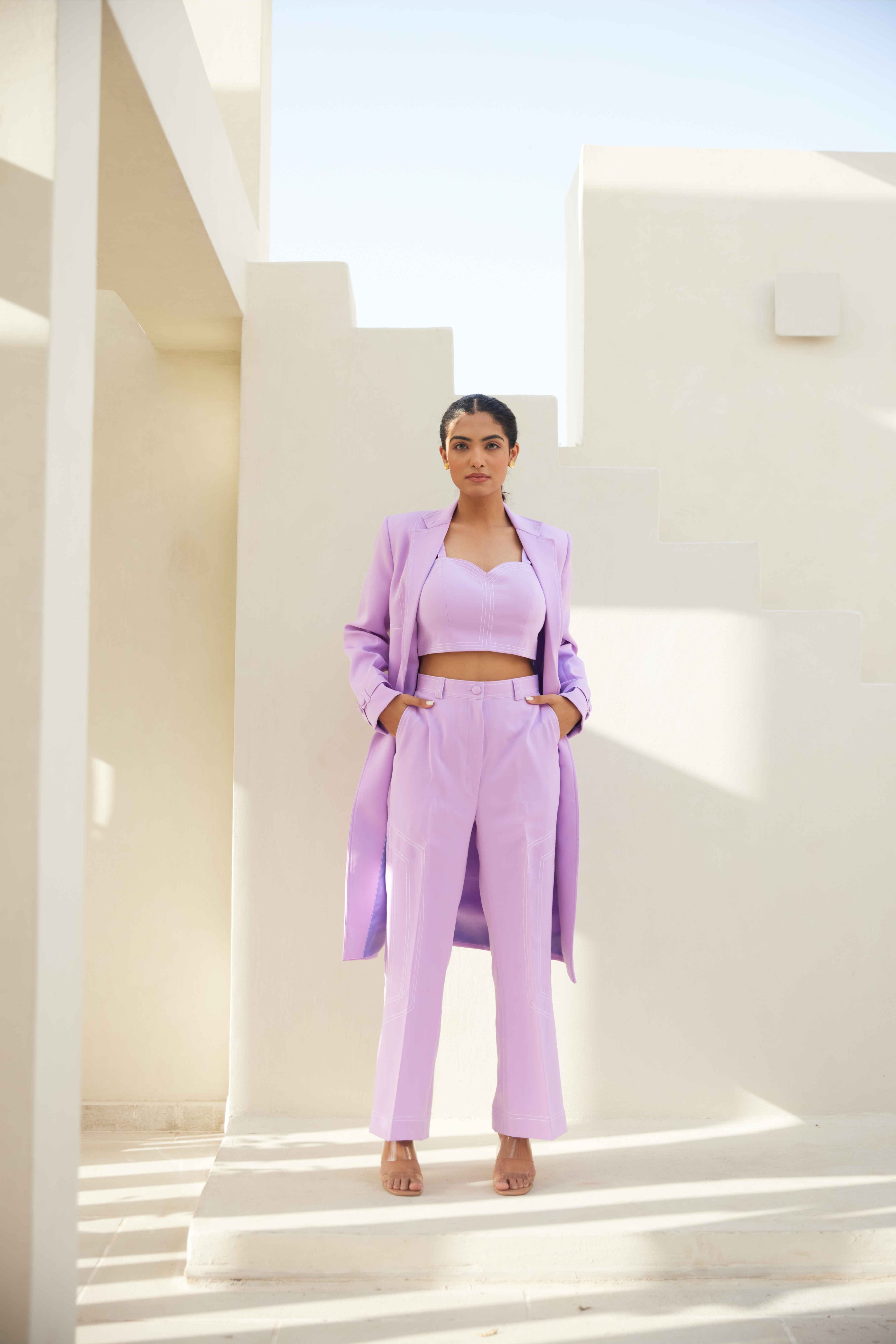 Grape Gazebo Blazer Set