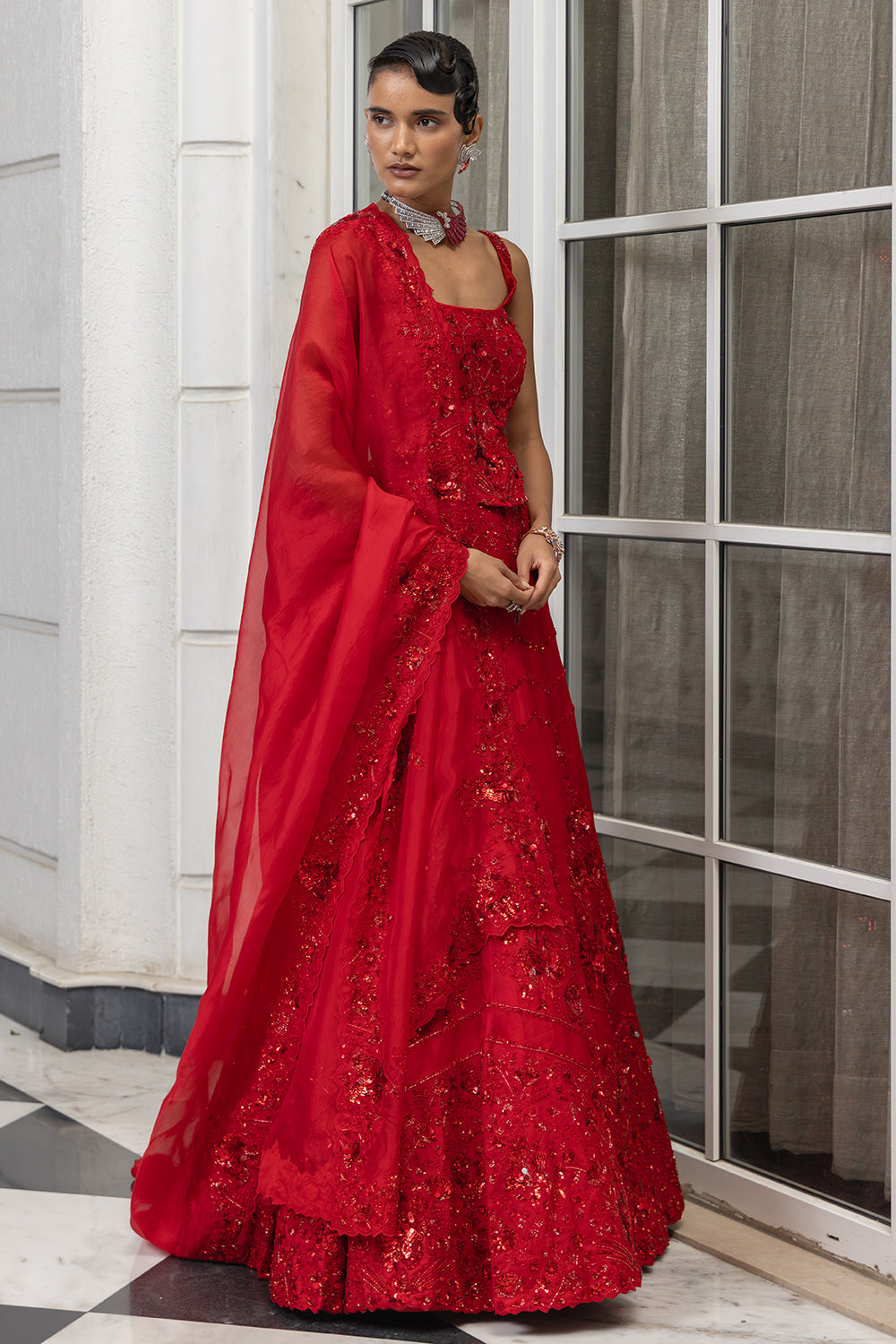 Corset Lehenga Set