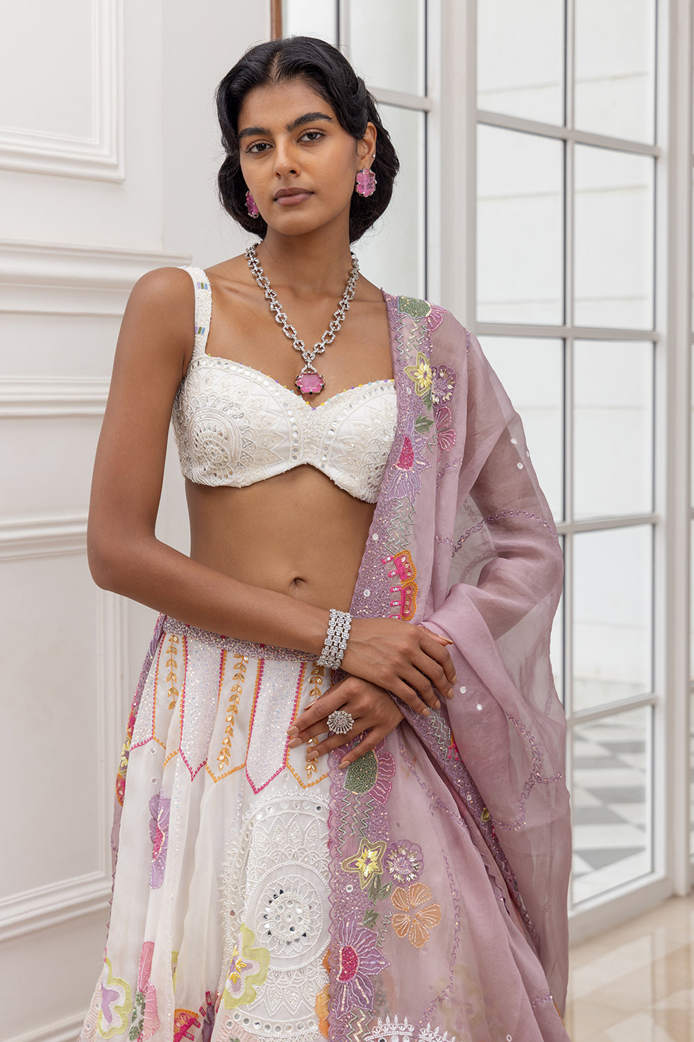 Dual Shaded Lehenga Set