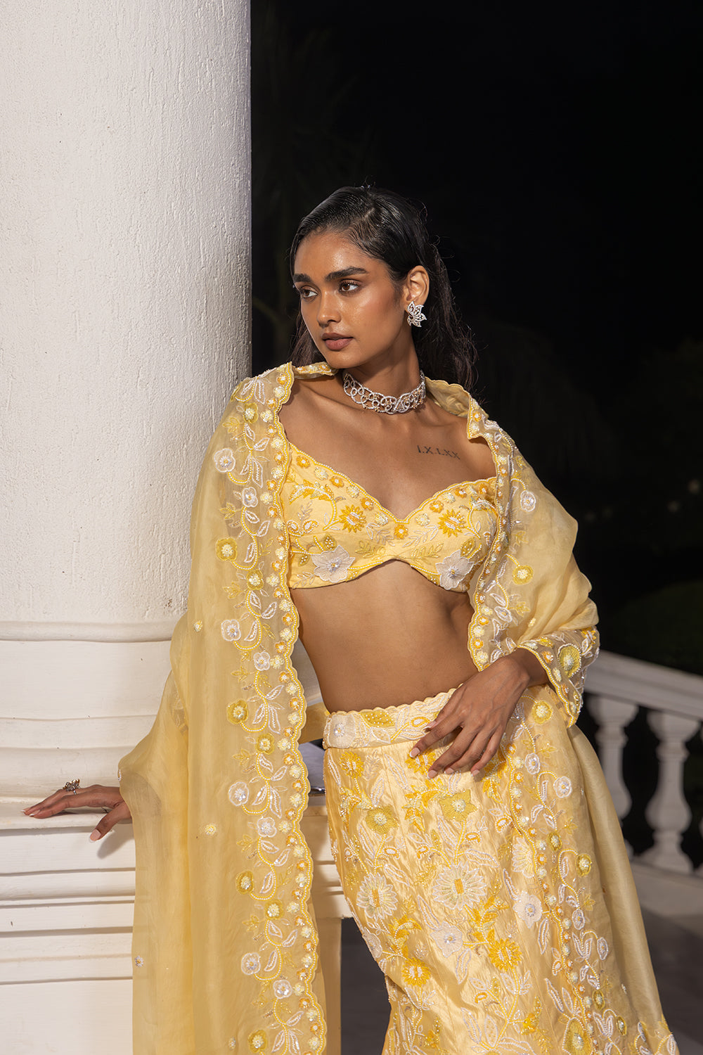 Fish Cut Lehenga Set